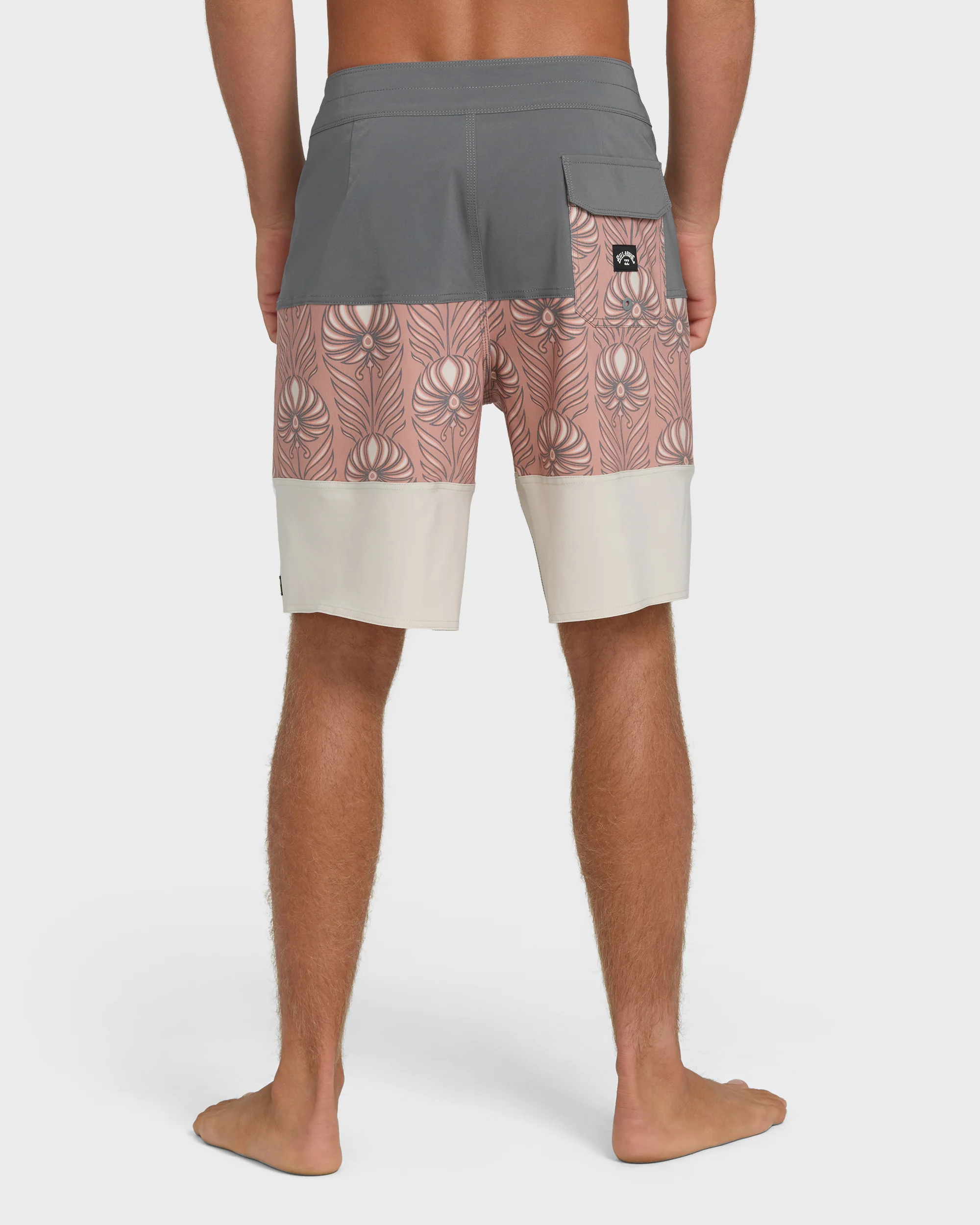Tribong Pro 19" Boardshorts - Ash Rose