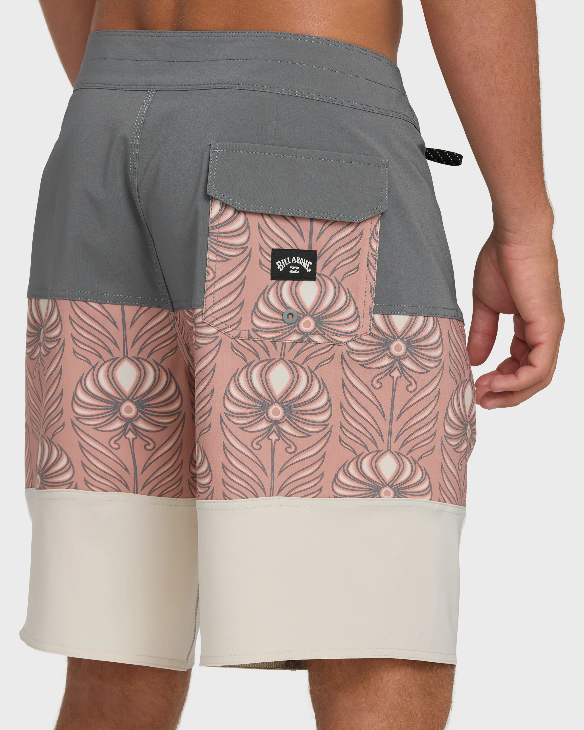 Tribong Pro 19" Boardshorts - Ash Rose