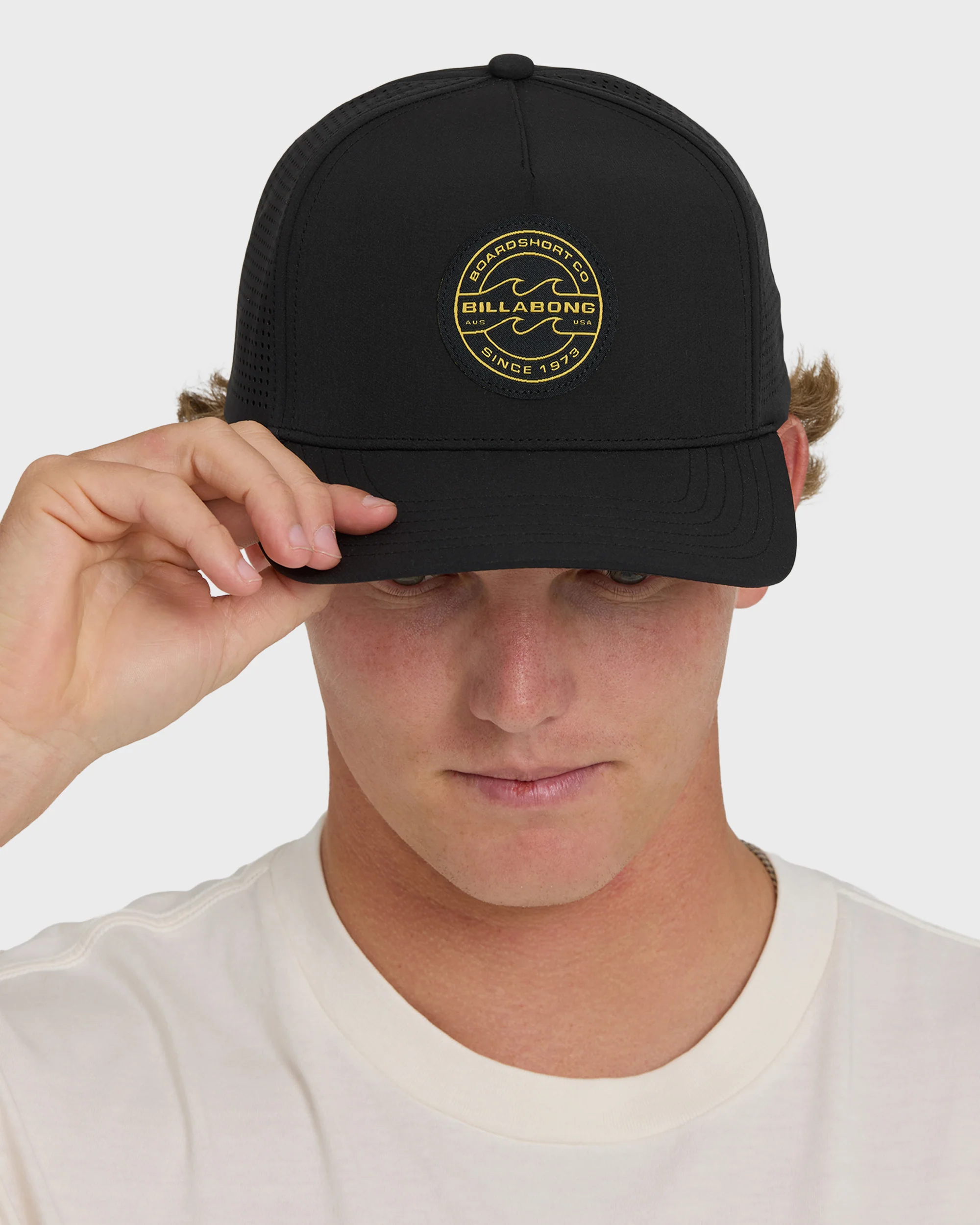 Crossfire Snapback Hat - Black