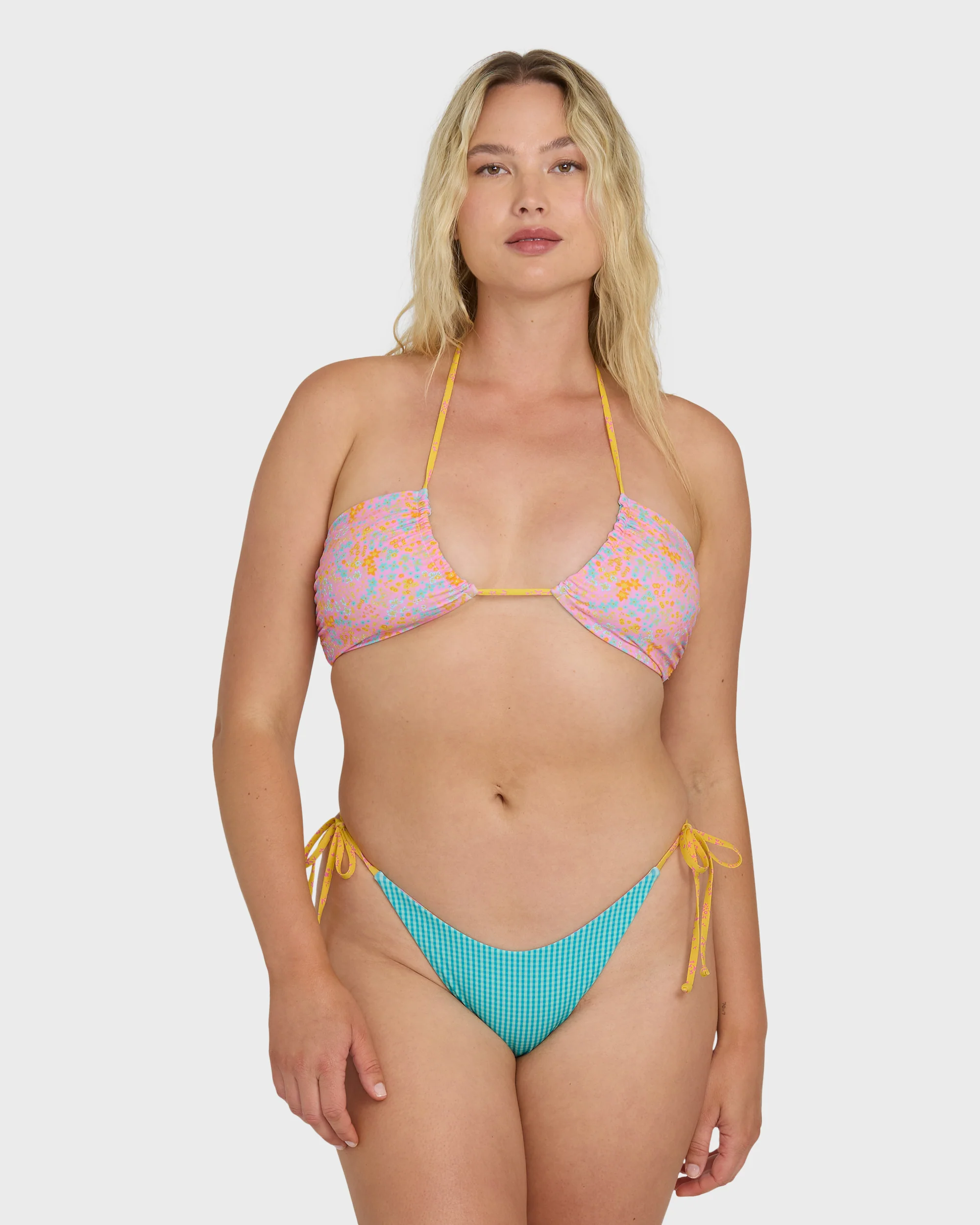 4592-babe-alert-reversible-drew-bandeau-bikini-top-agave-9.webp Babe Alert Reversible Drew Bandeau Bikini Top - Agave