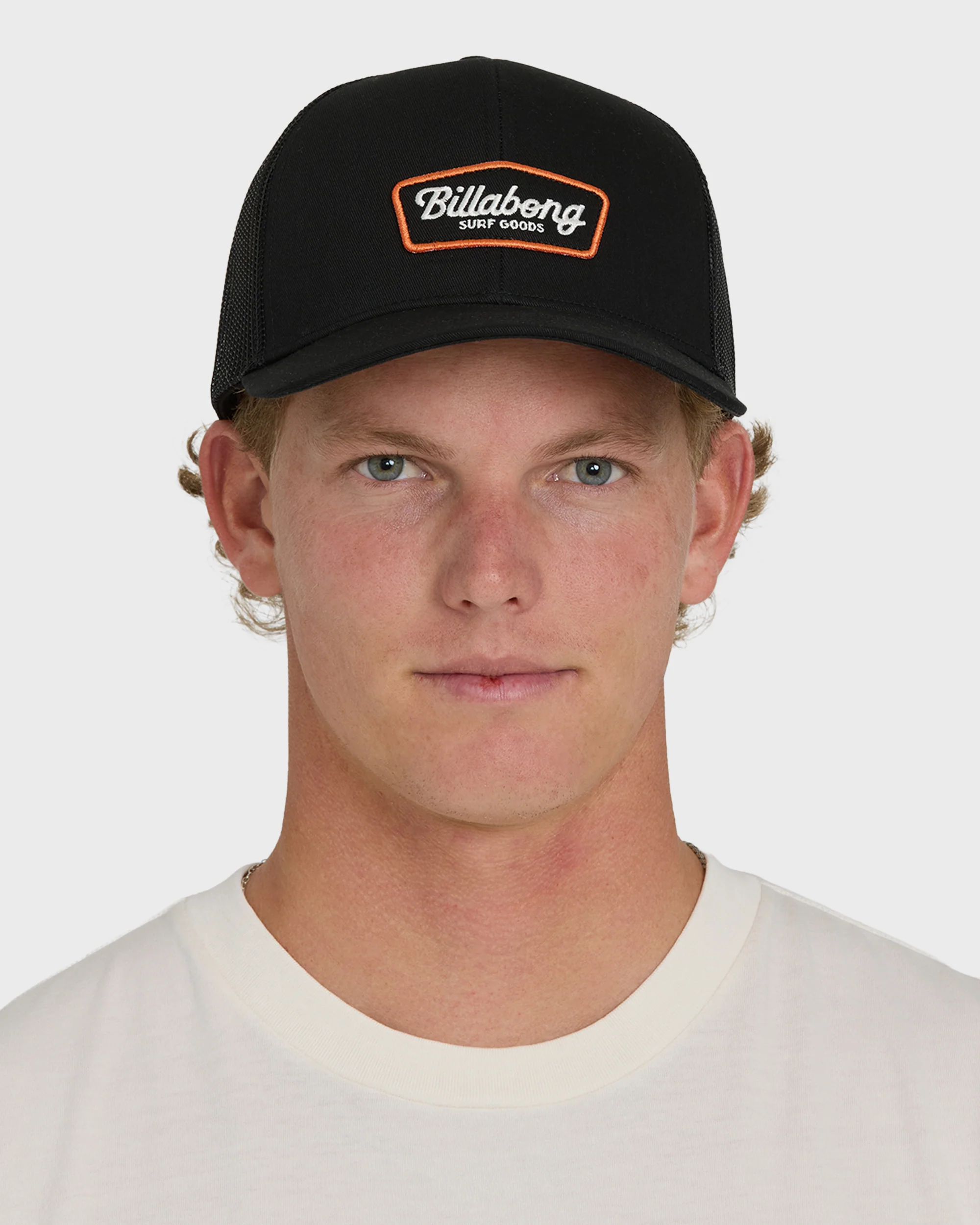 4606-walled-trucker-hat-black-1.webp Walled Trucker Hat - Black
