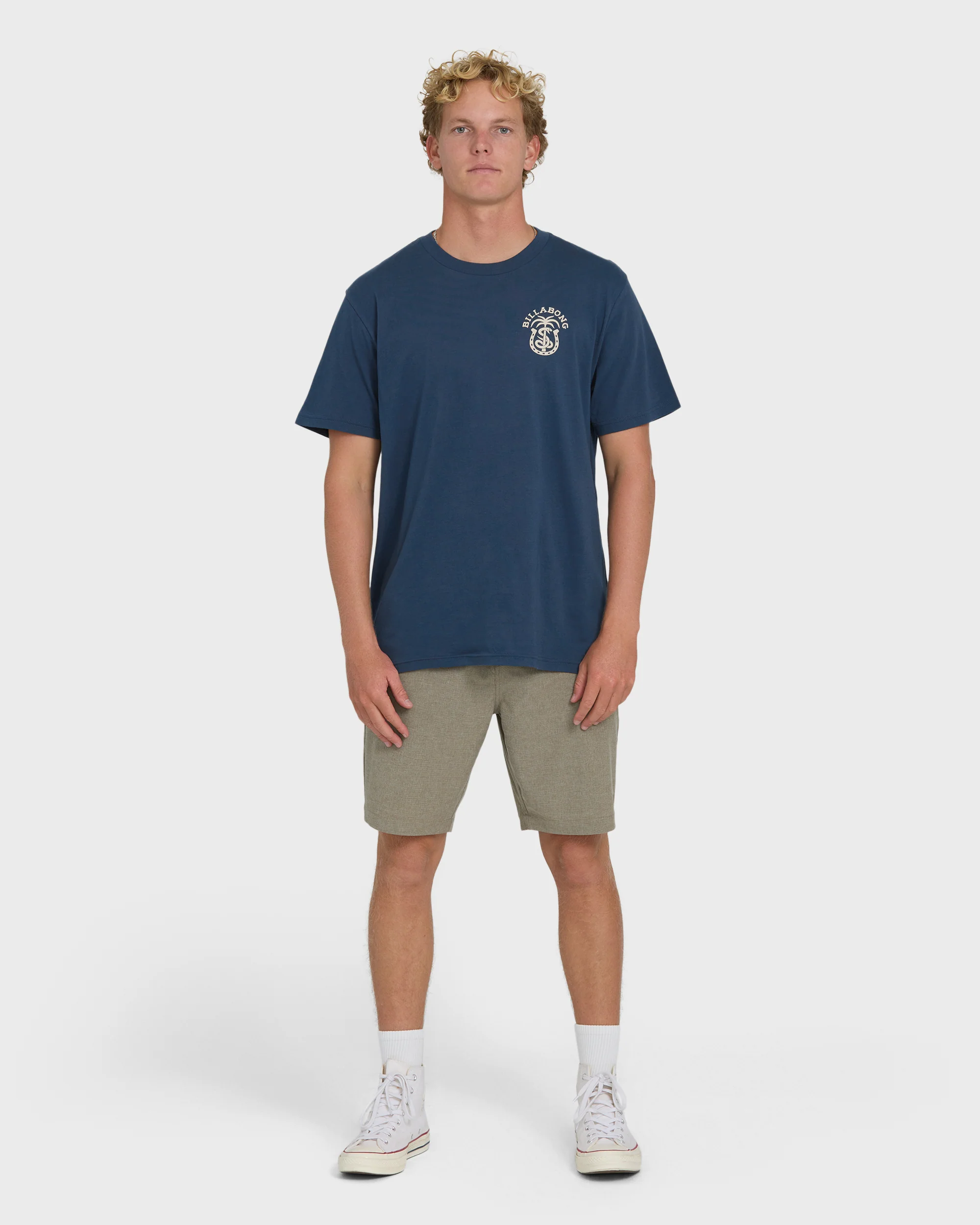 Forge Premium Short Sleeve Cotton T-Shirt - Dark Denim