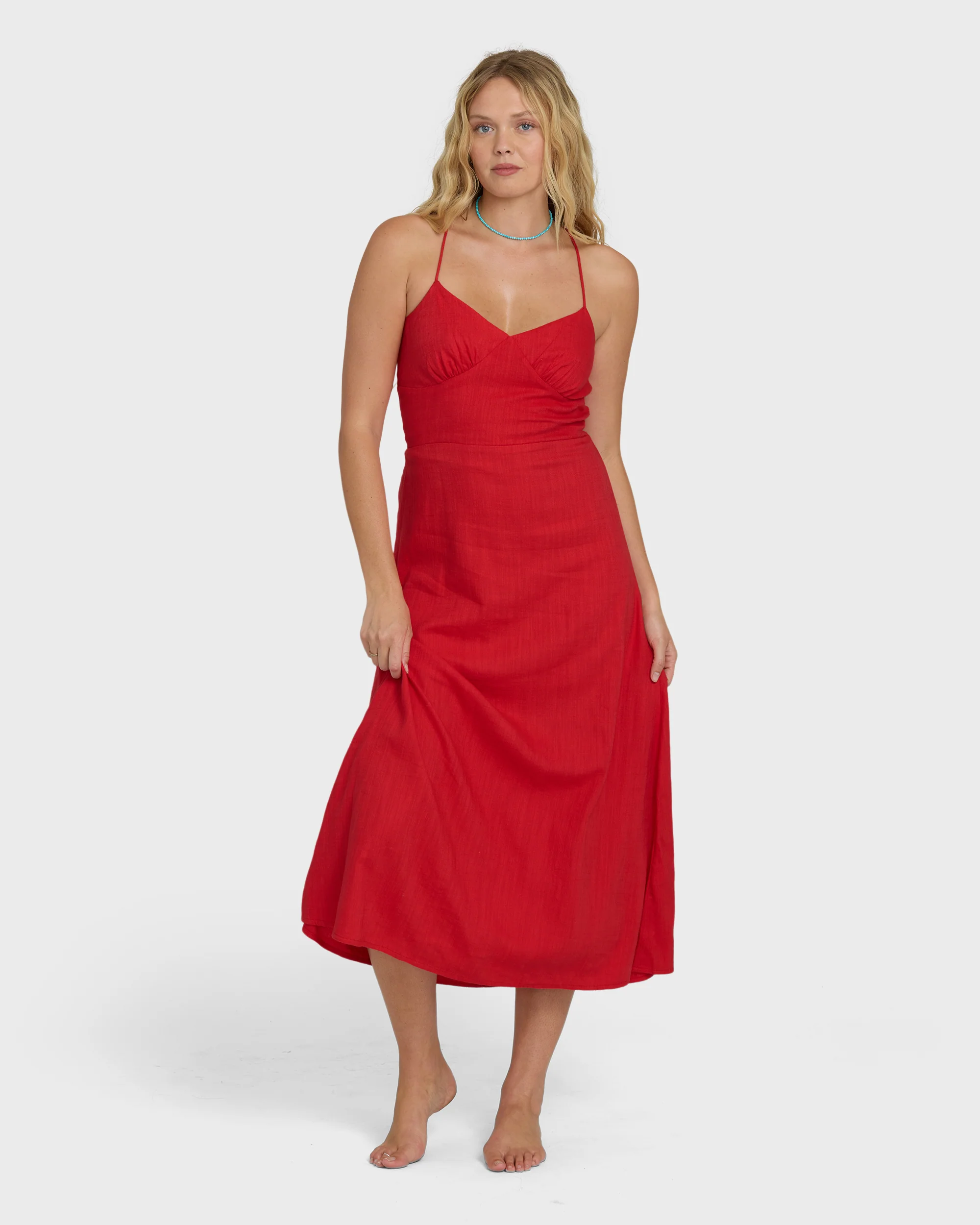 498-take-it-back-maxi-dress-fiesta-red-1.webp Take It Back Maxi Dress - Fiesta Red