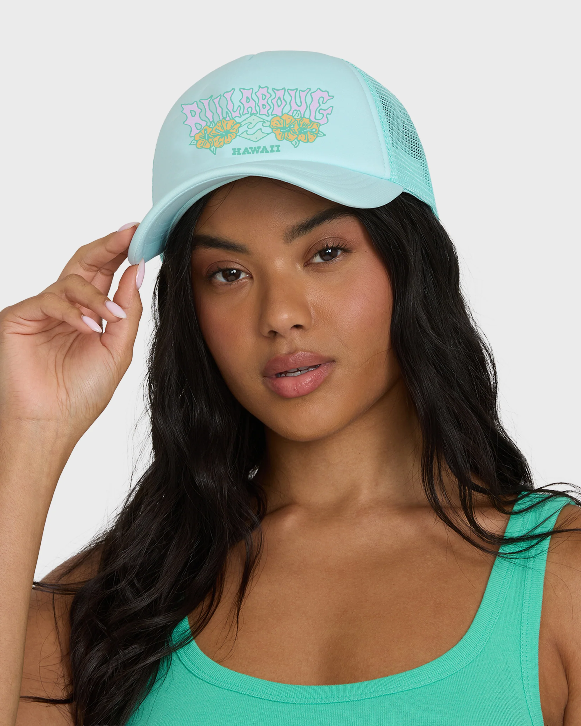 5125-across-waves-hawaii-trucker-hat-clearwater-1.webp Across Waves Hawaii Trucker Hat - Clearwater