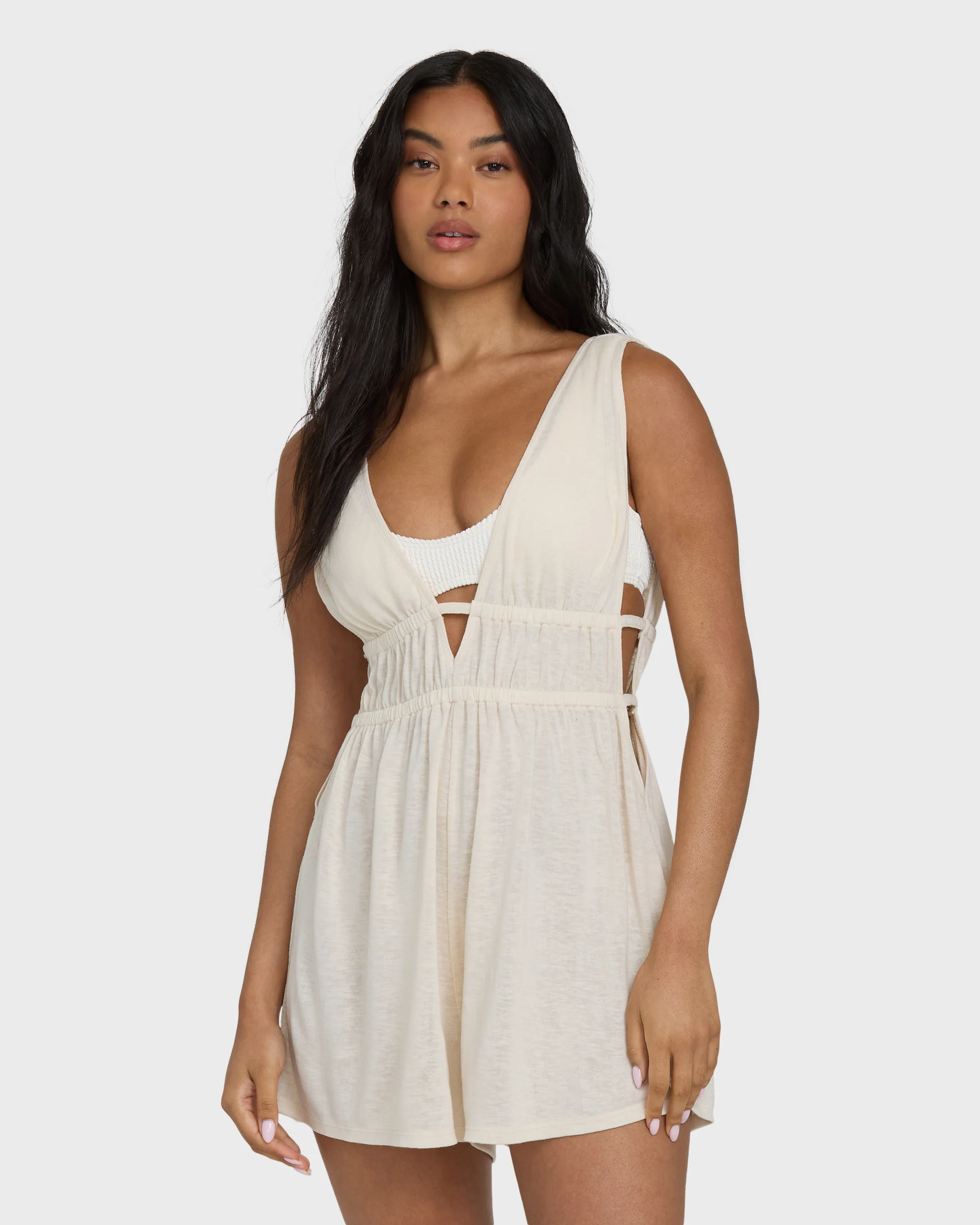 5158-golden-sun-romper-white-cap-1.webp Golden Sun Romper - White Cap