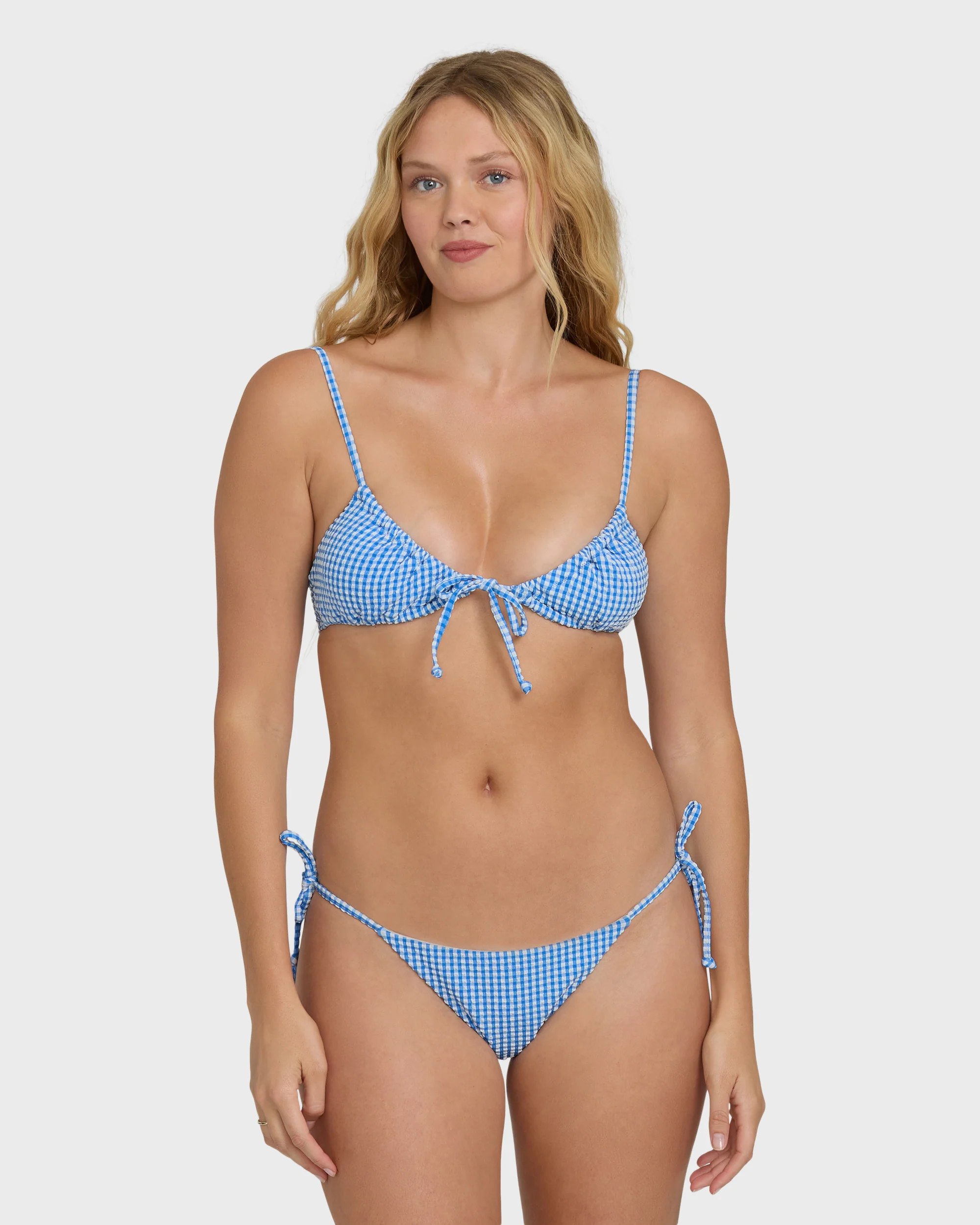 5227-mini-wave-check-cara-bralette-bikini-top-true-blue-1.webp Mini Wave Check Cara Bralette Bikini Top - True Blue