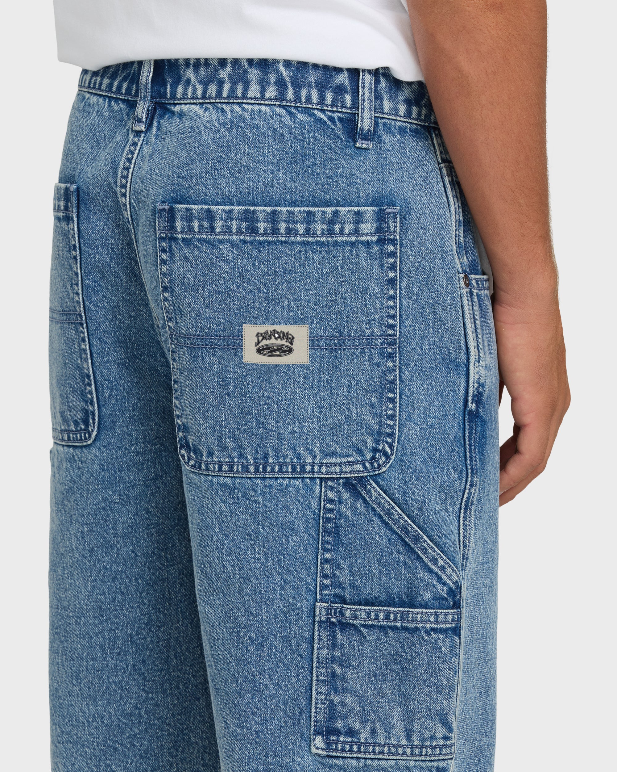 559-bad-dog-22-denim-shorts-faded-denim-5.jpg Bad Dog 22" Denim Shorts - Faded Denim