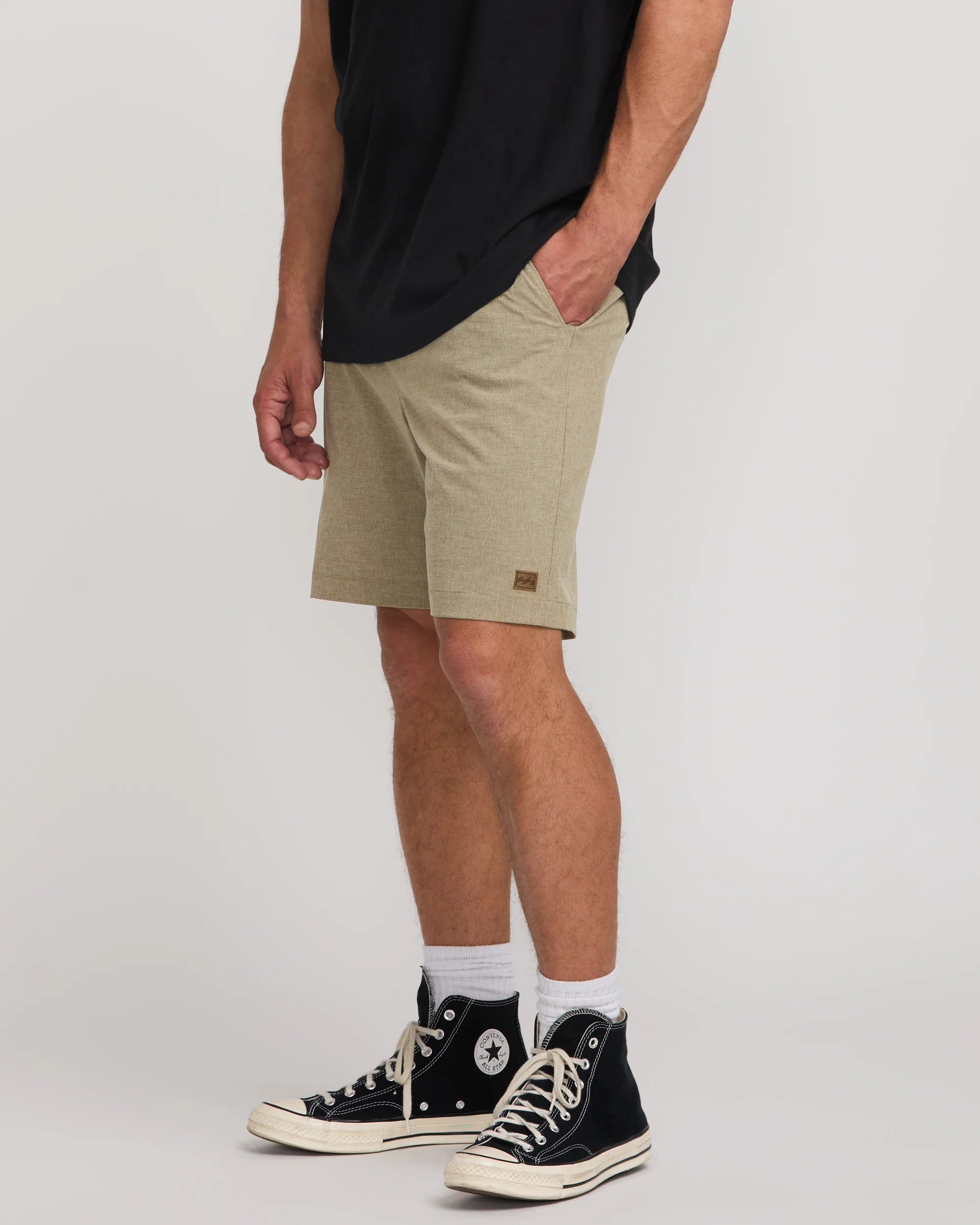 Crossfire Submersible 19" Hybrid Shorts - Khaki