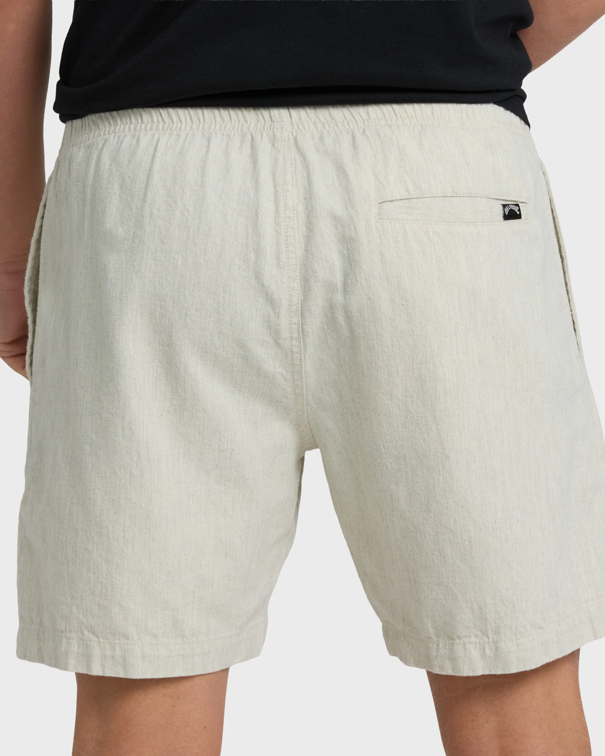 Sano Linen Elastic Shorts - Chino Heather
