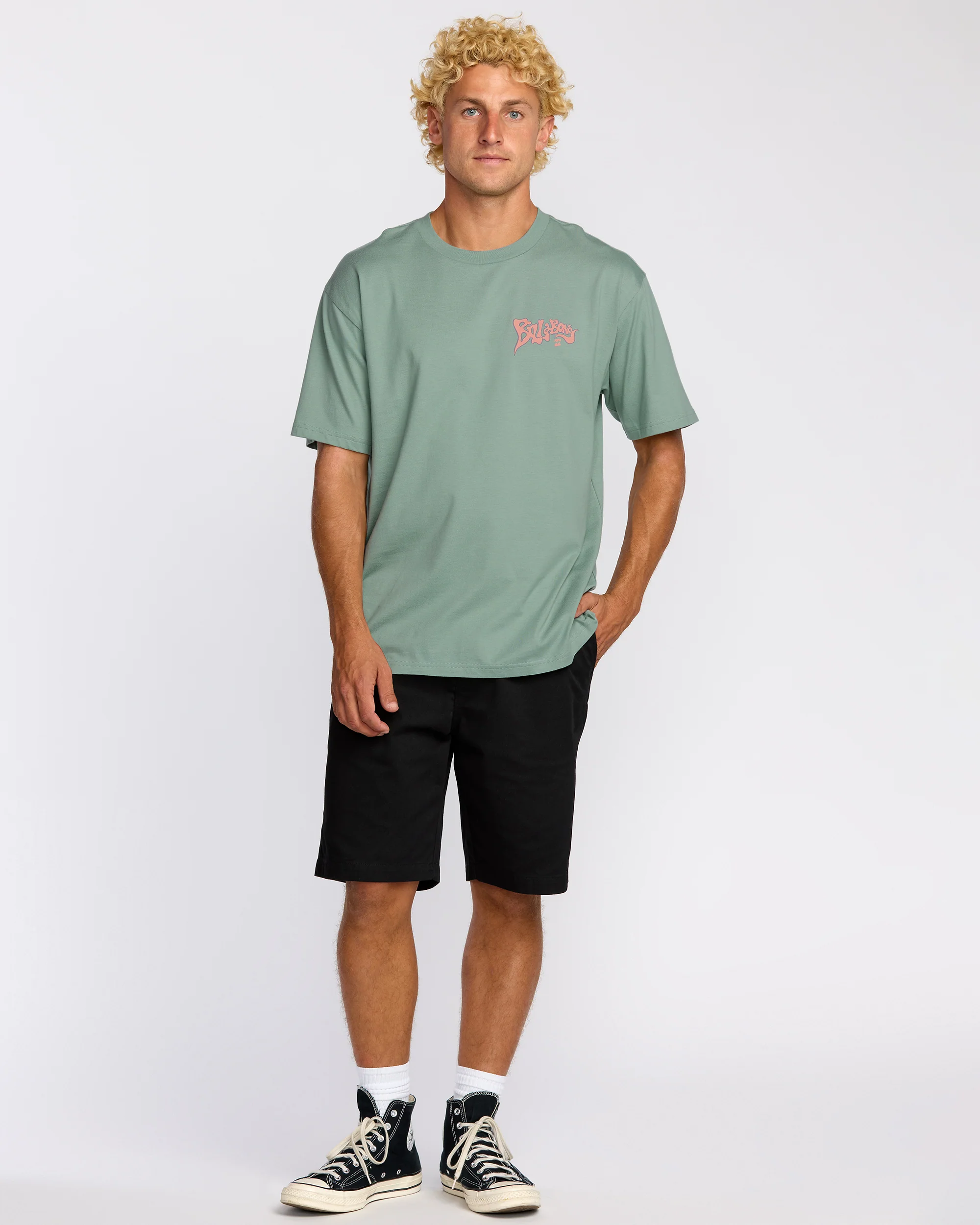 Morning Haze Regular Short Sleeve T-Shirt - Mineral Blue