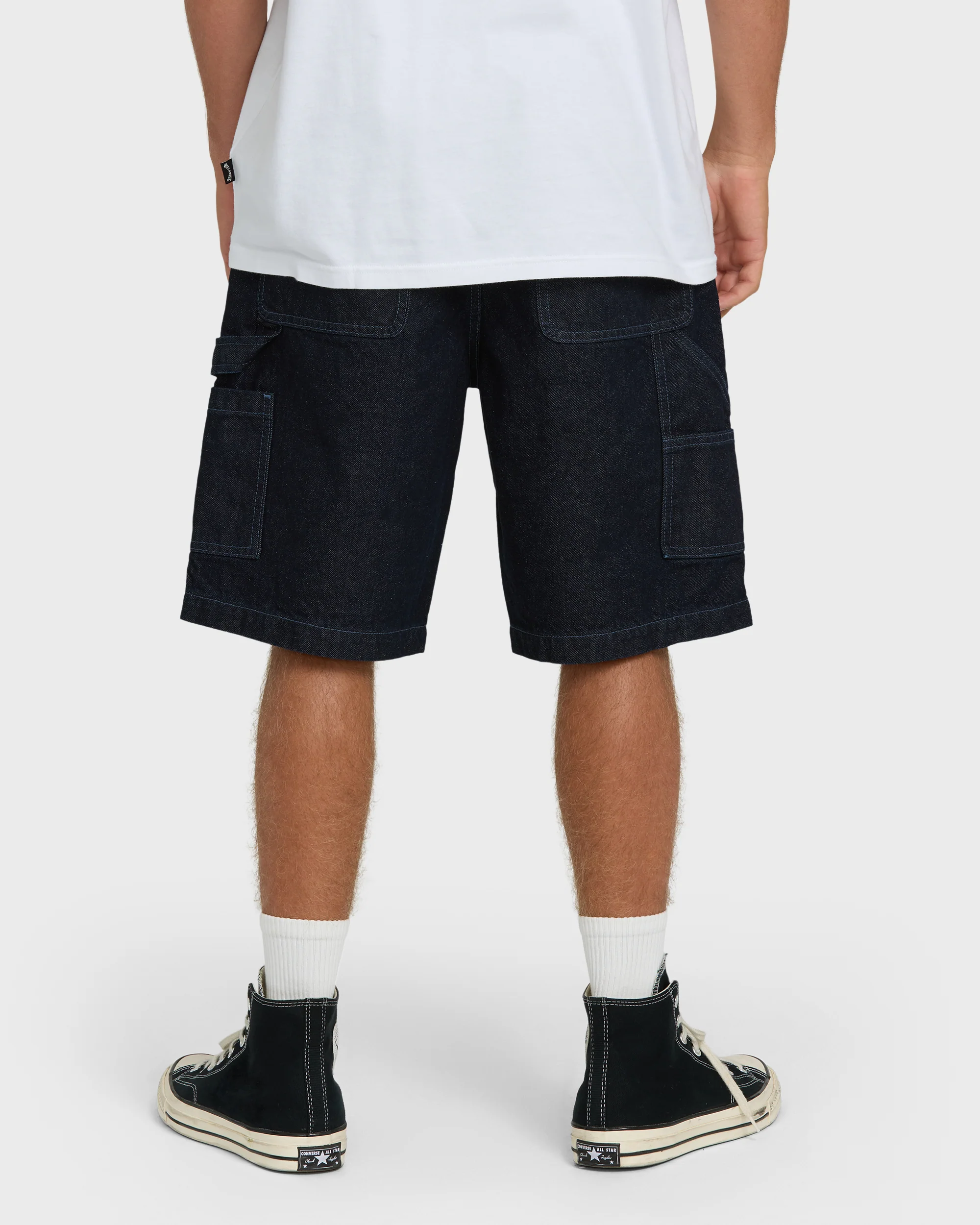 Bad Dog 22" Denim Shorts - Dark Denim