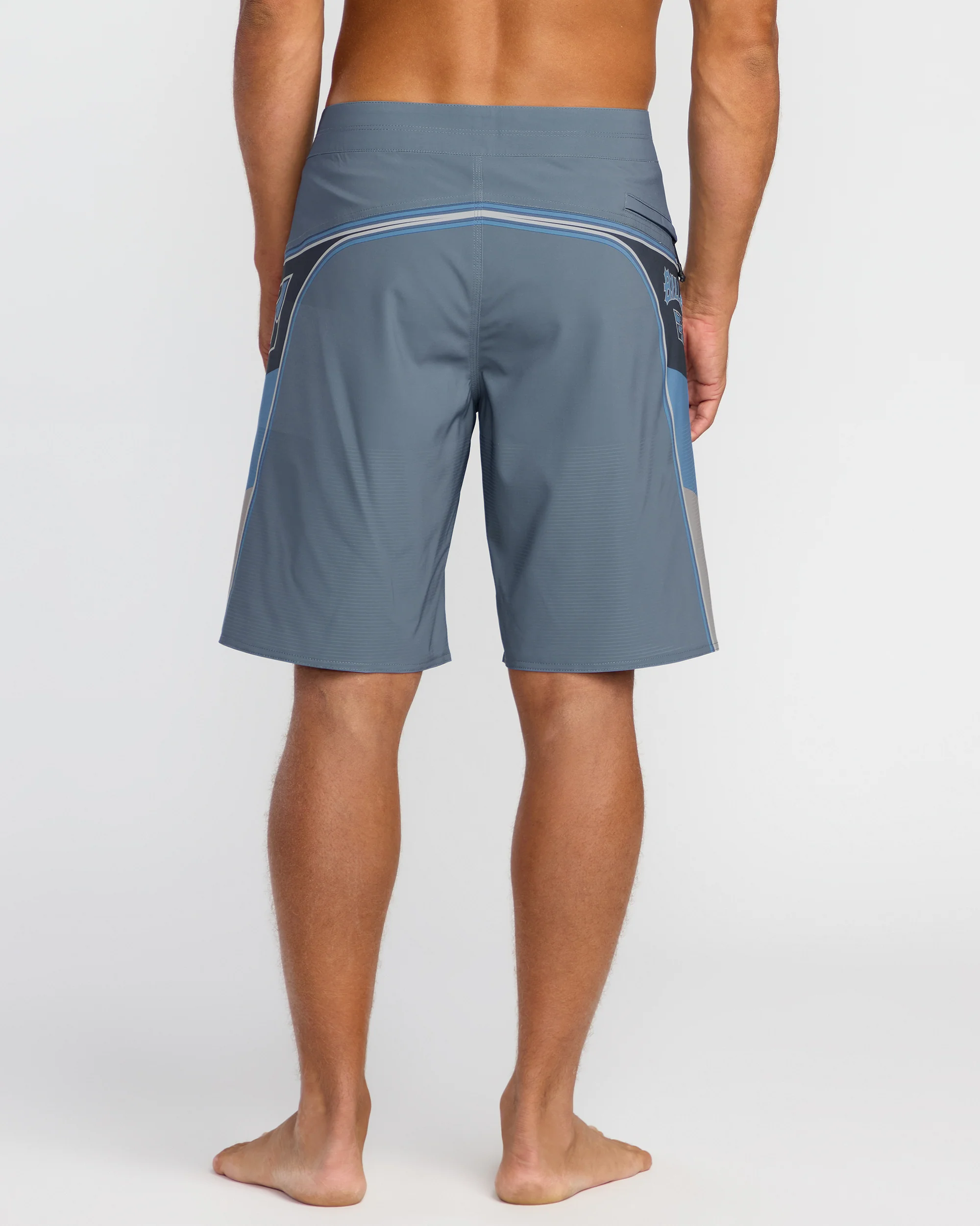 Straddie Airlite 20" Boardshorts - Steel Blue