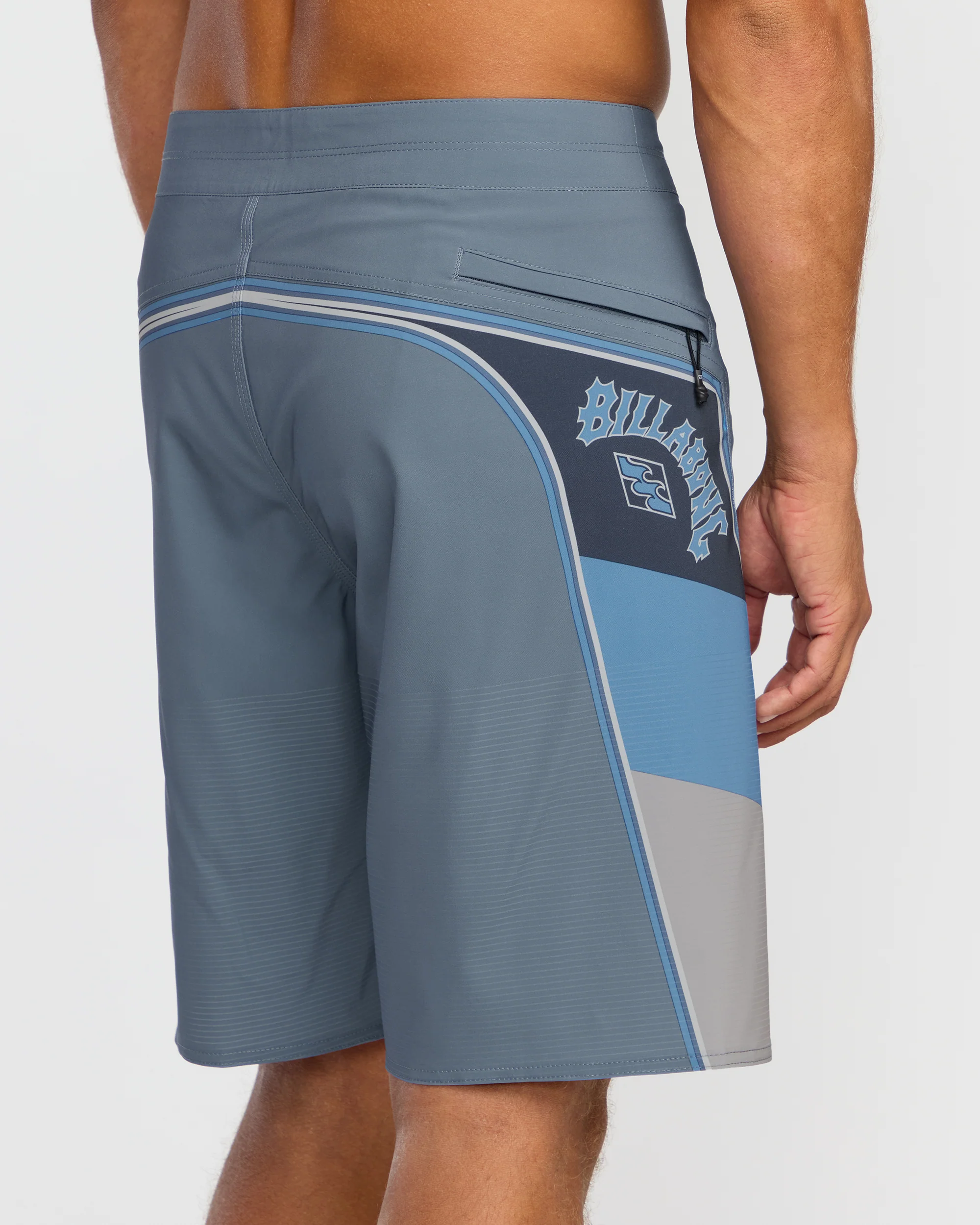 Straddie Airlite 20" Boardshorts - Steel Blue