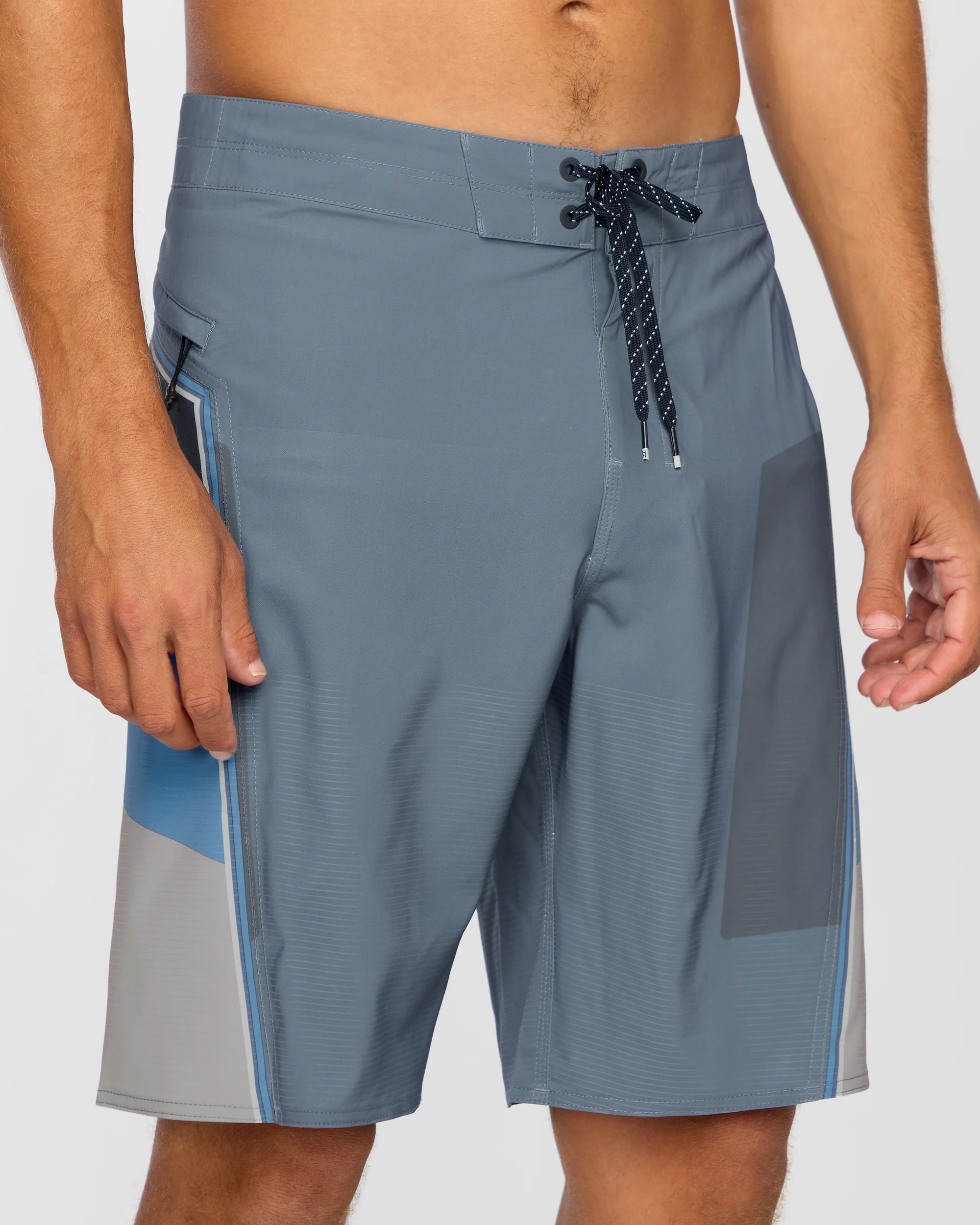 Straddie Airlite 20" Boardshorts - Steel Blue
