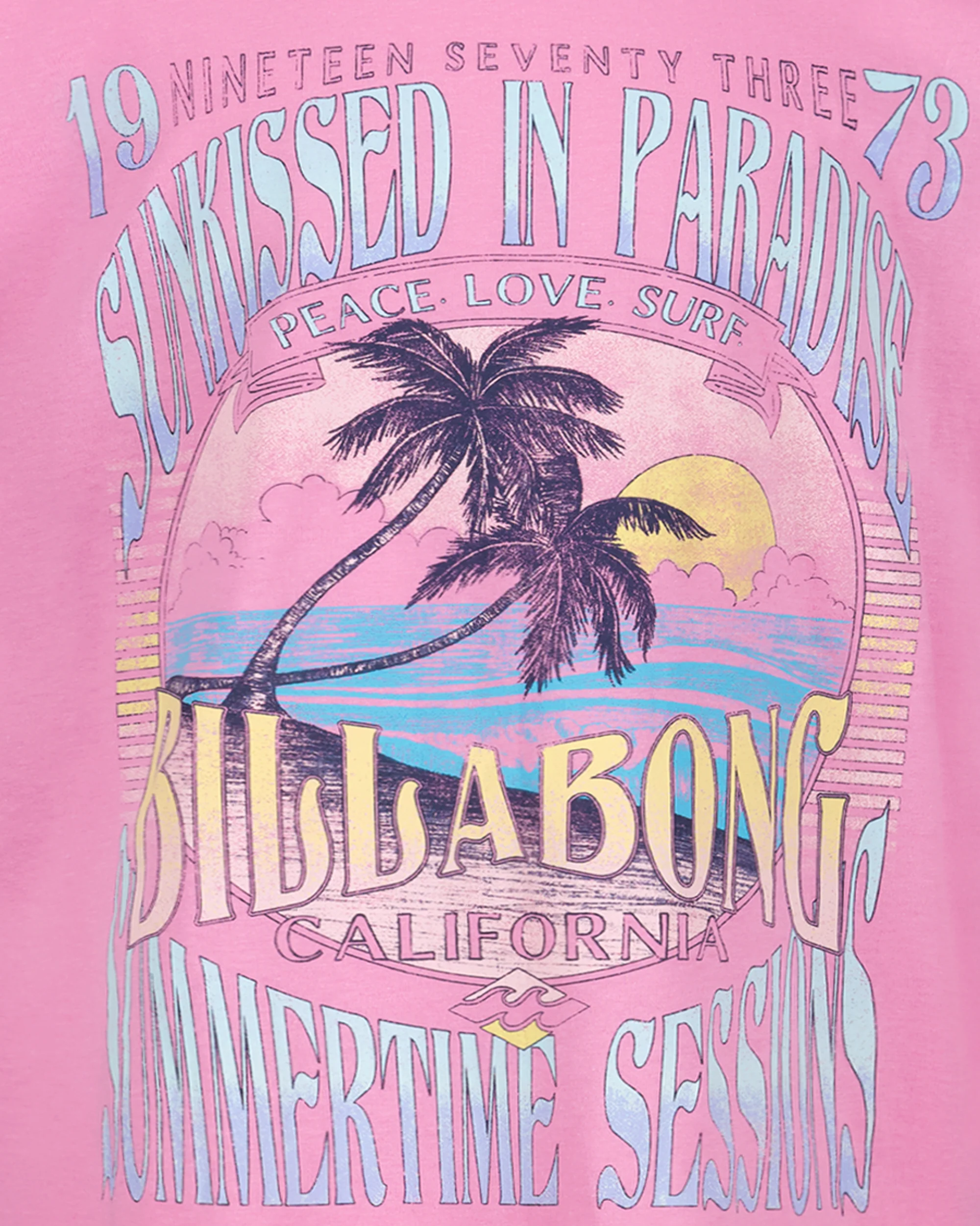 Girls Sunsets Oversized T-Shirt