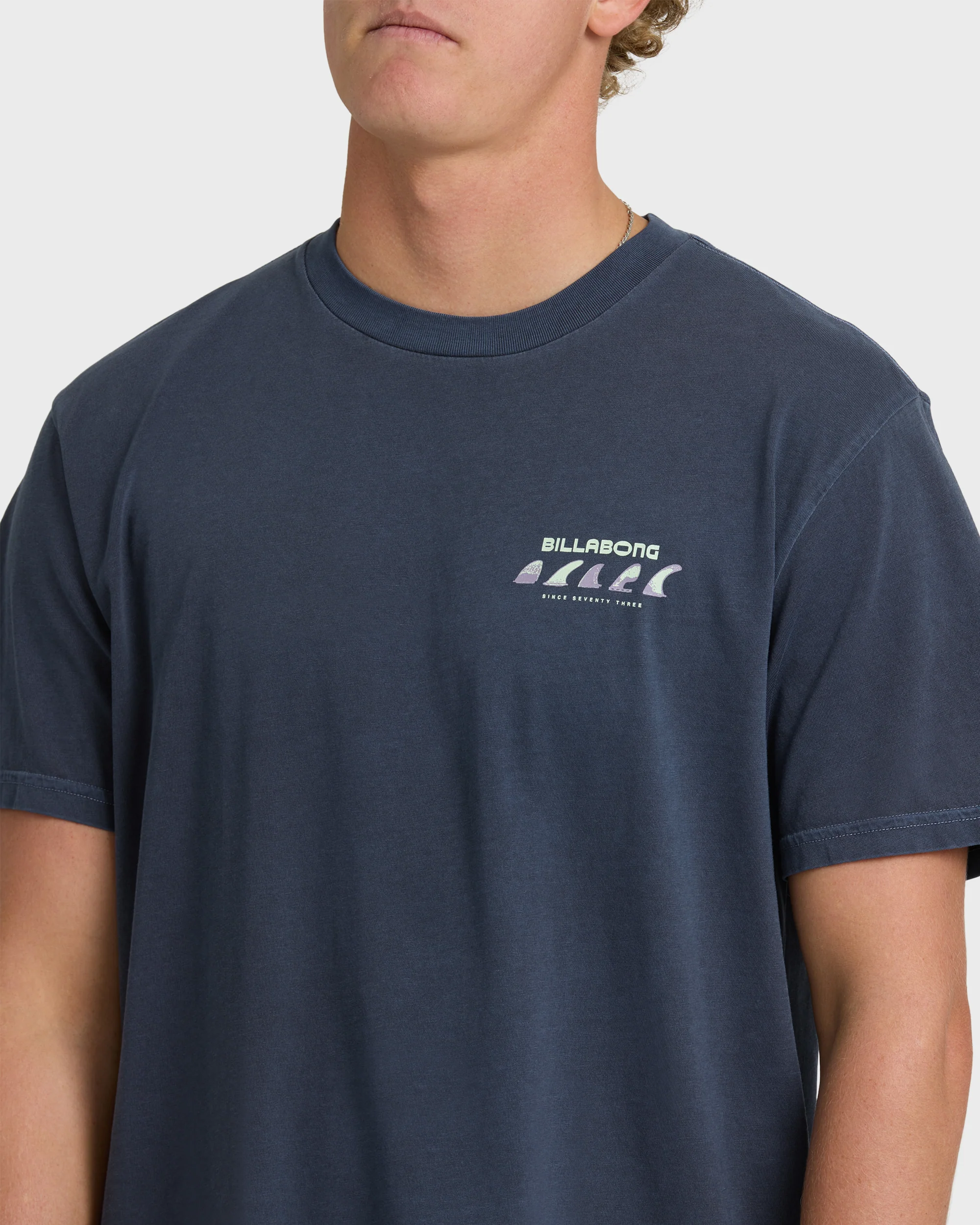 Choices Wave Washed Premium Short Sleeve T-Shirt - Graystone