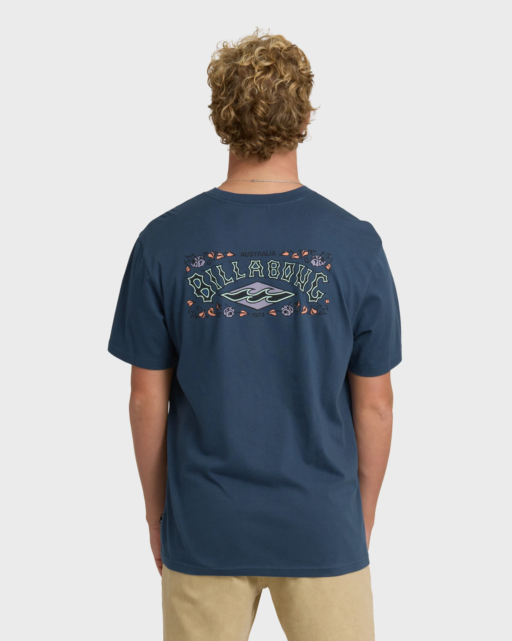 Heritage Arch Premium Short Sleeve T-Shirt - Dark Denim