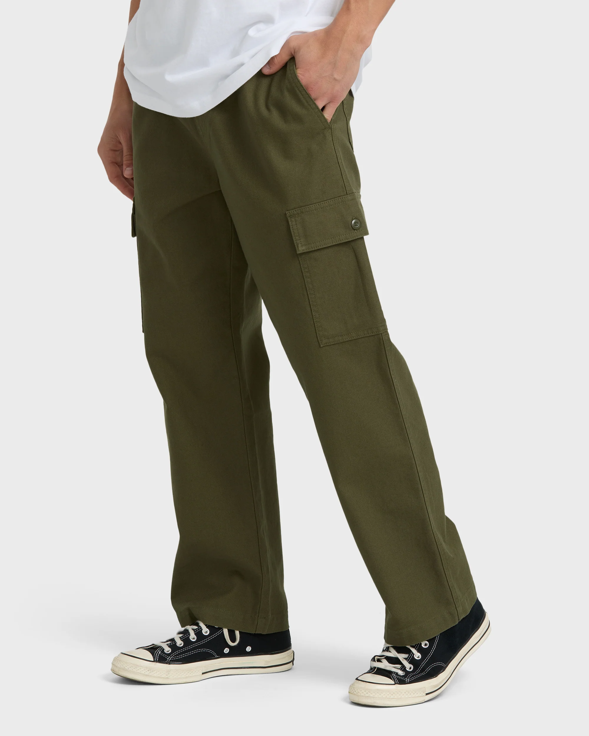 Mill Spec Garage Cargo Pants - Military