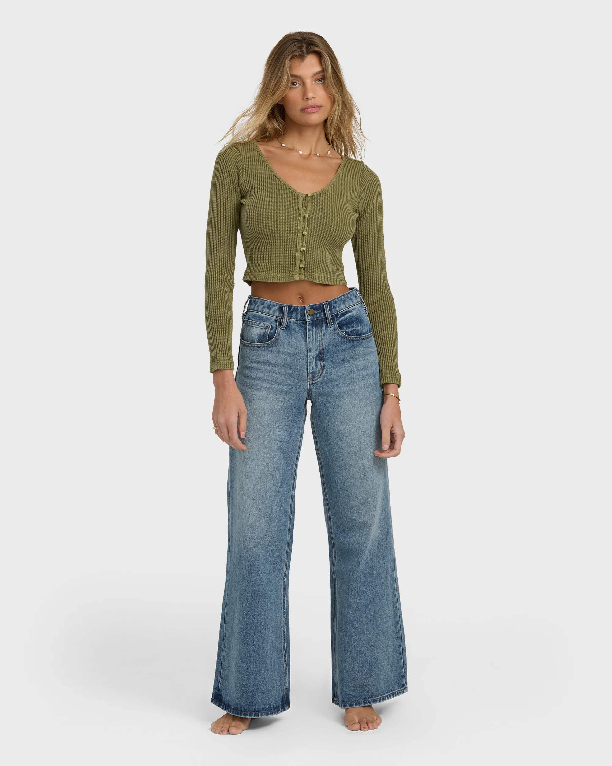 6263-free-fall-high-waist-denim-flare-pants-atlantic-deep-6.webp Free Fall High-Waist Denim Flare Pants - Atlantic Deep