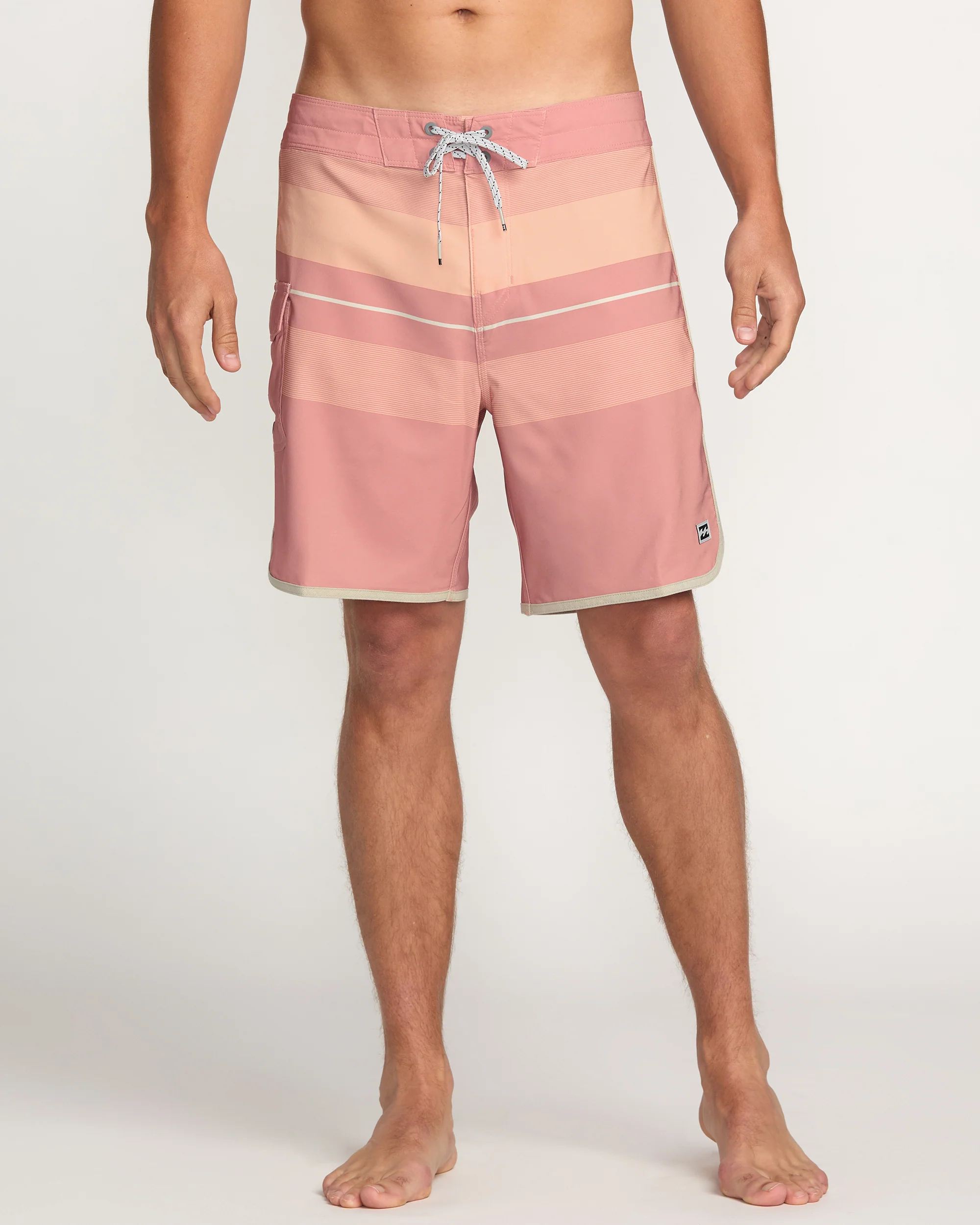 6422-73-pro-performance-18-boardshorts-dusty-pink-1.webp 73 Pro Performance 18" Boardshorts - Dusty Pink