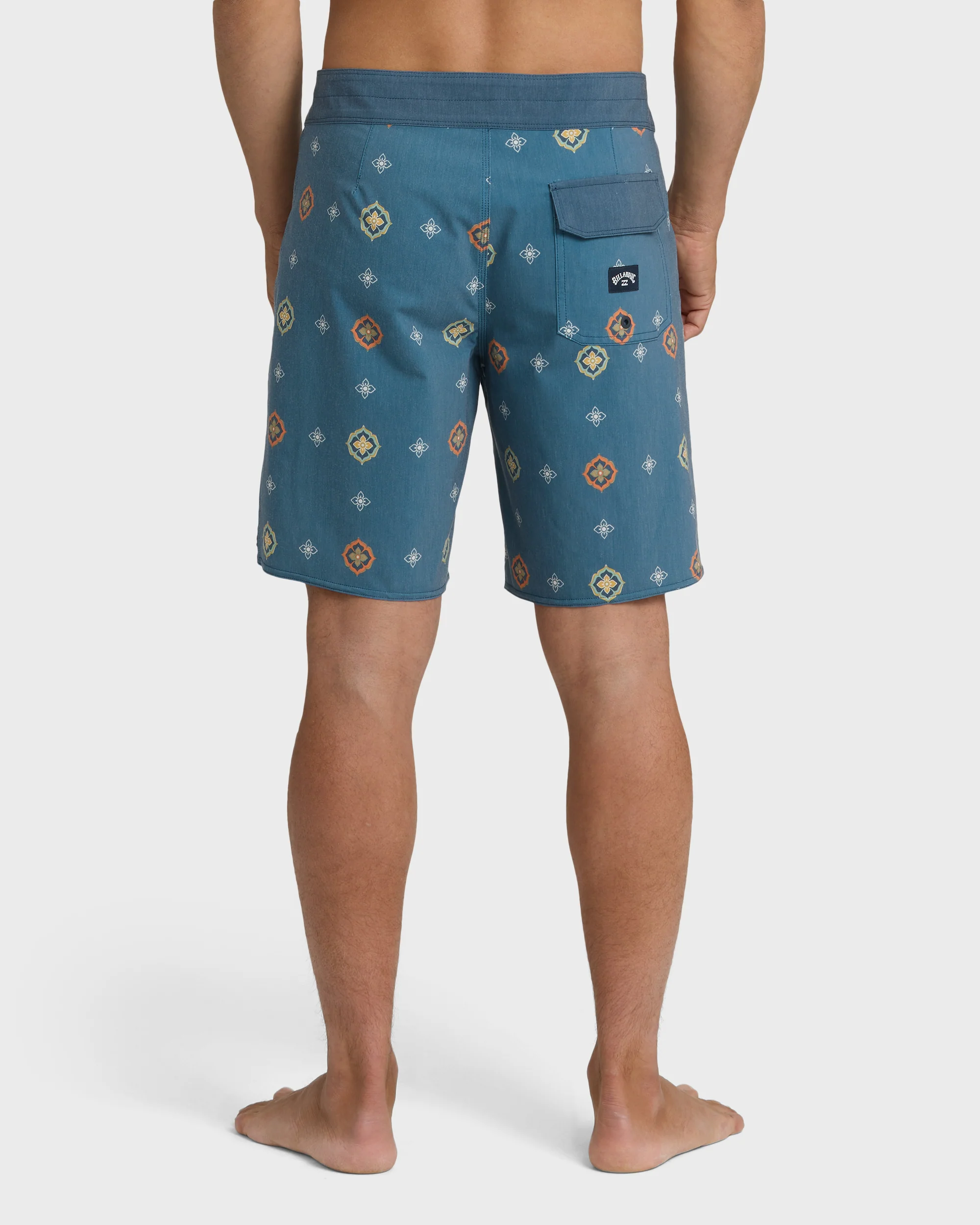 Sundays Pro 19" Boardshorts - Real Teal Multi - Real Teal