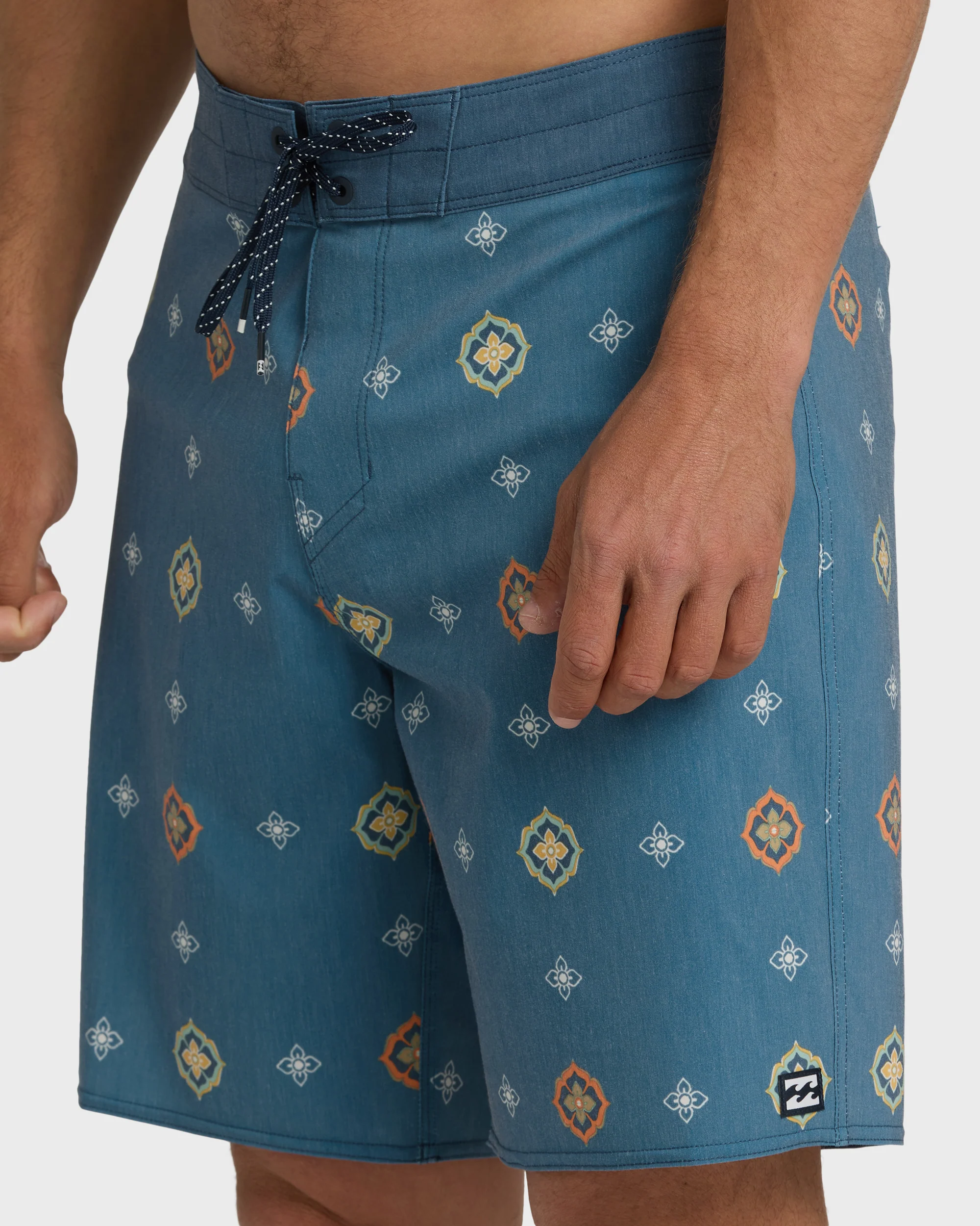 Sundays Pro 19" Boardshorts - Real Teal Multi - Real Teal