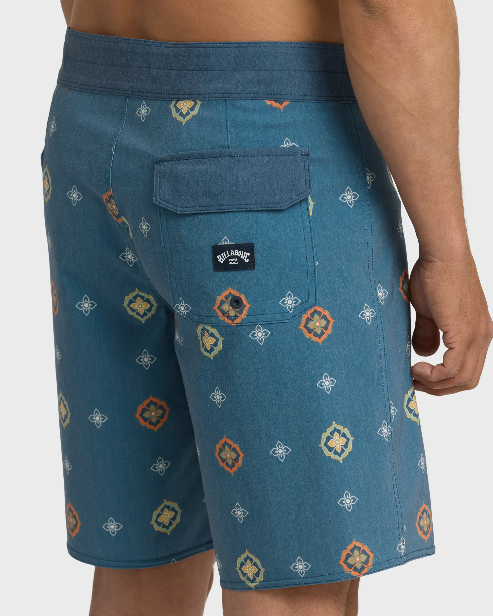 Sundays Pro 19" Boardshorts - Real Teal Multi - Real Teal