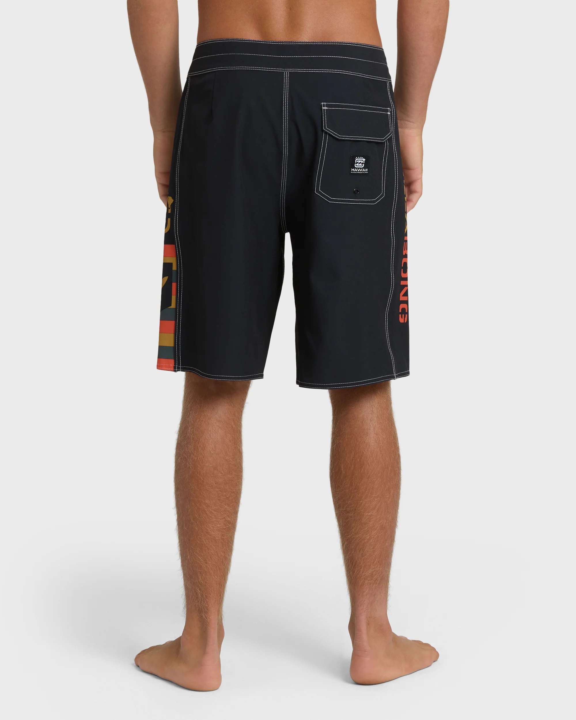 Dbah Hi 2.0 Pro 19" Boardshorts - Black - Black