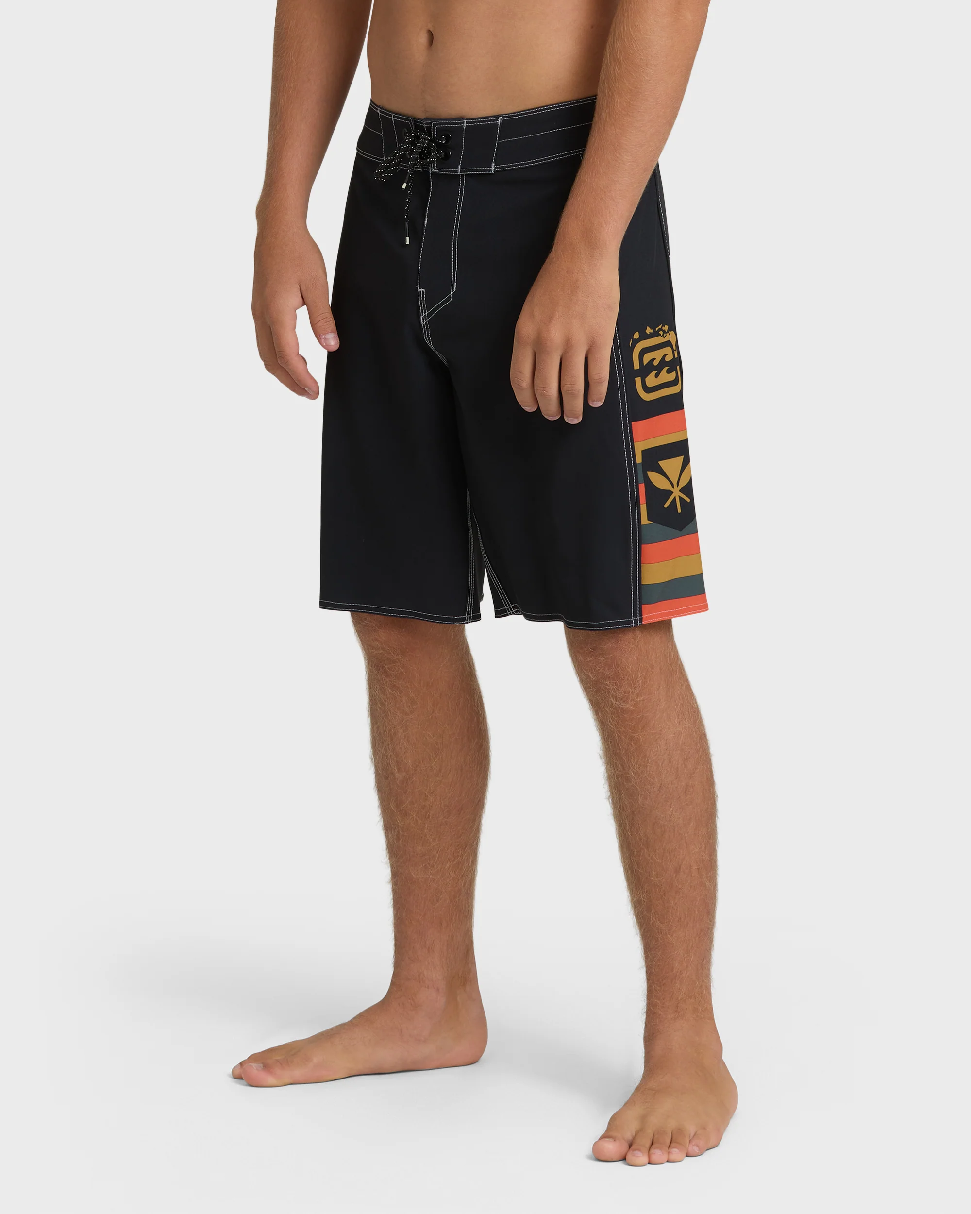 Dbah Hi 2.0 Pro 19" Boardshorts - Black - Black