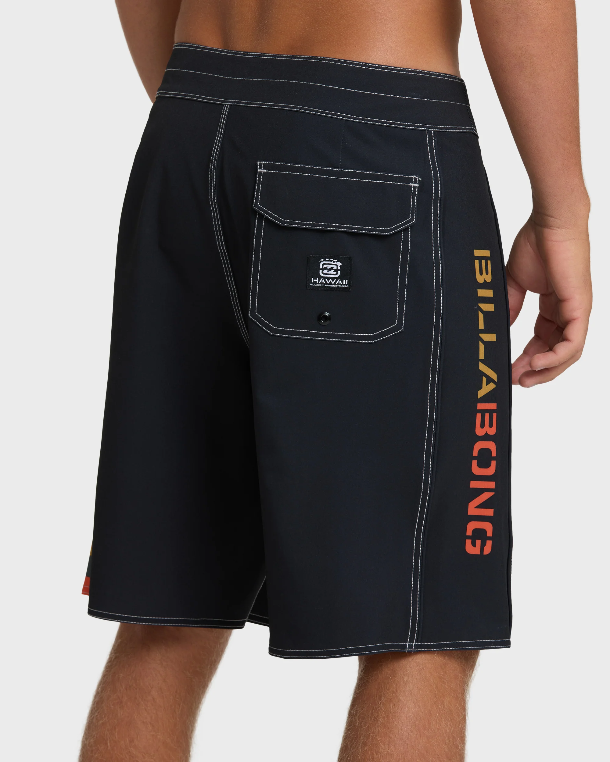 Dbah Hi 2.0 Pro 19" Boardshorts - Black - Black