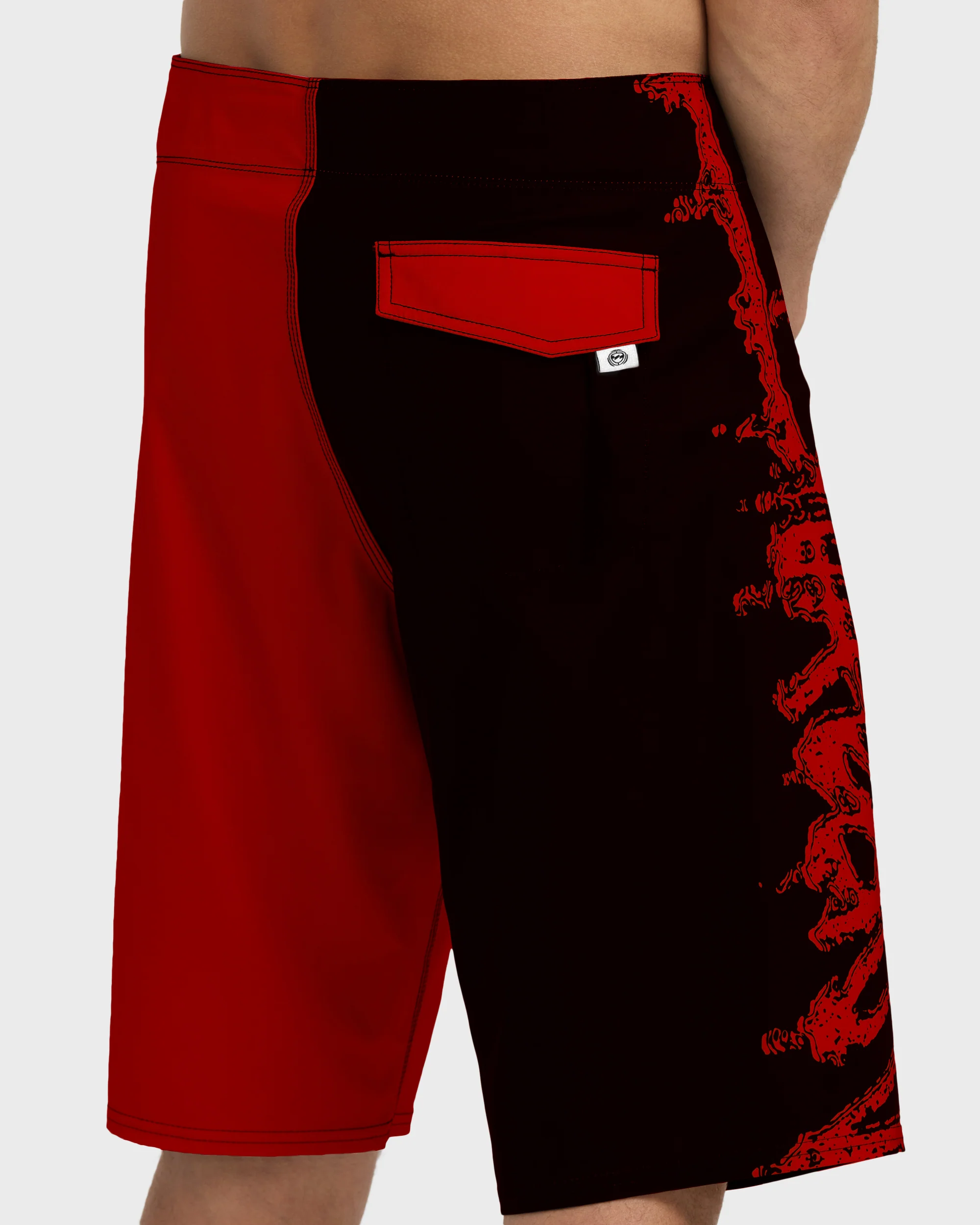 Inverted Pro 22" Boardshorts - Red