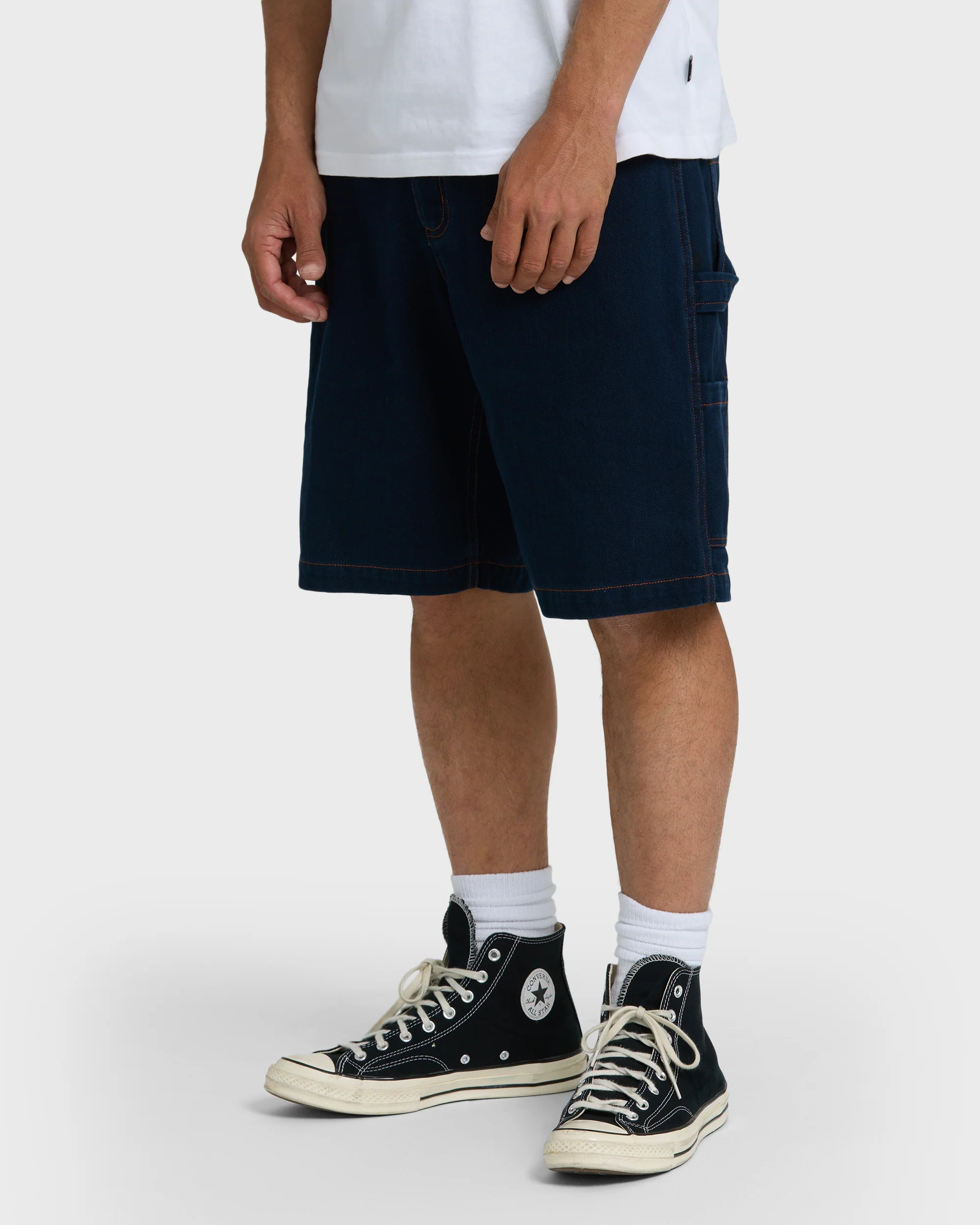 Bad Dog 21" Workwear Shorts - Navy