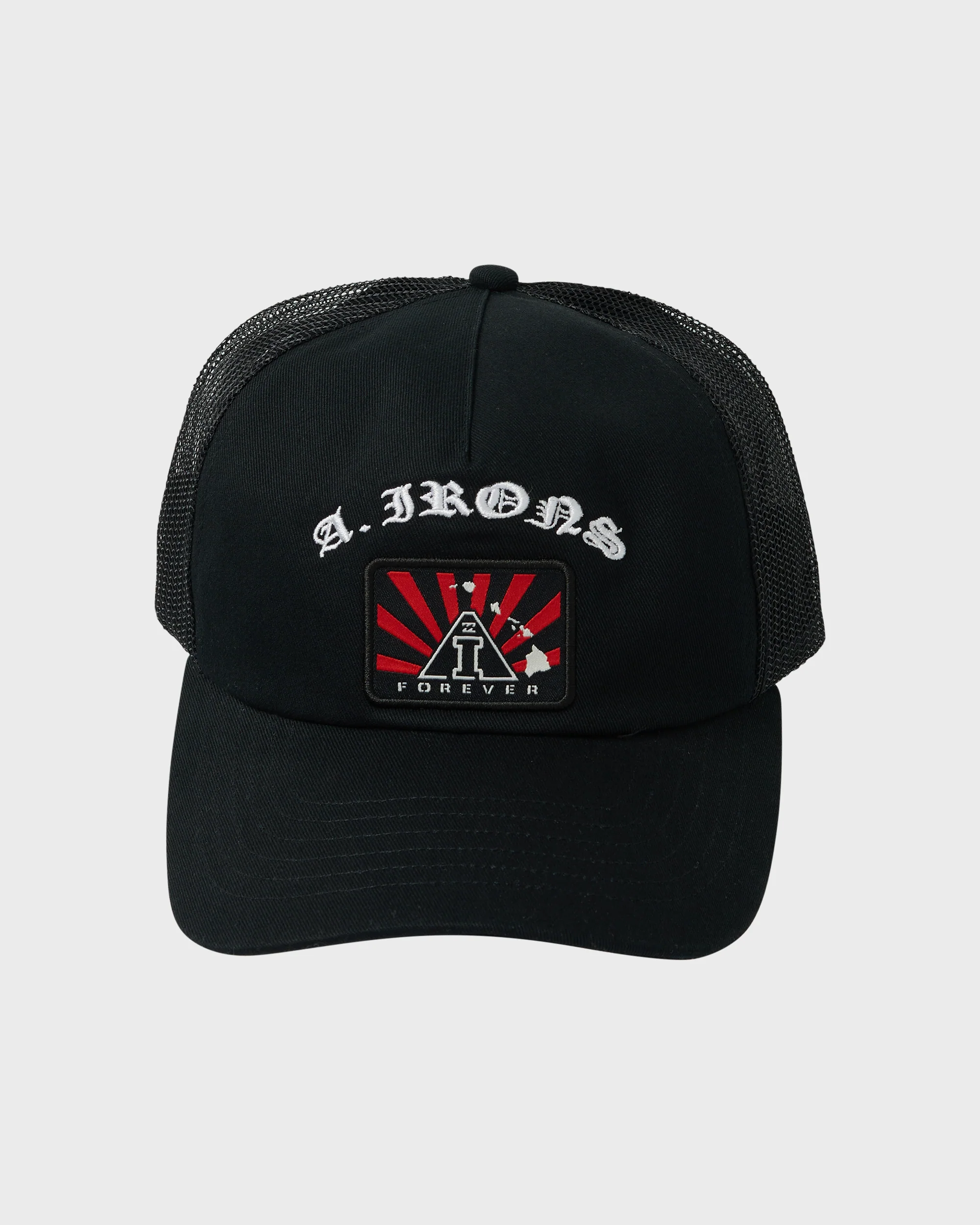 A.I. Rising Sun Trucker Hat - Black