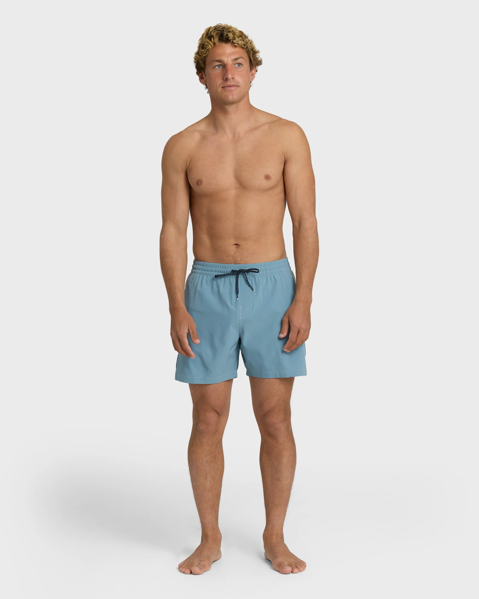 Dbah Panel Layback 16" Trunks - Blue Fog