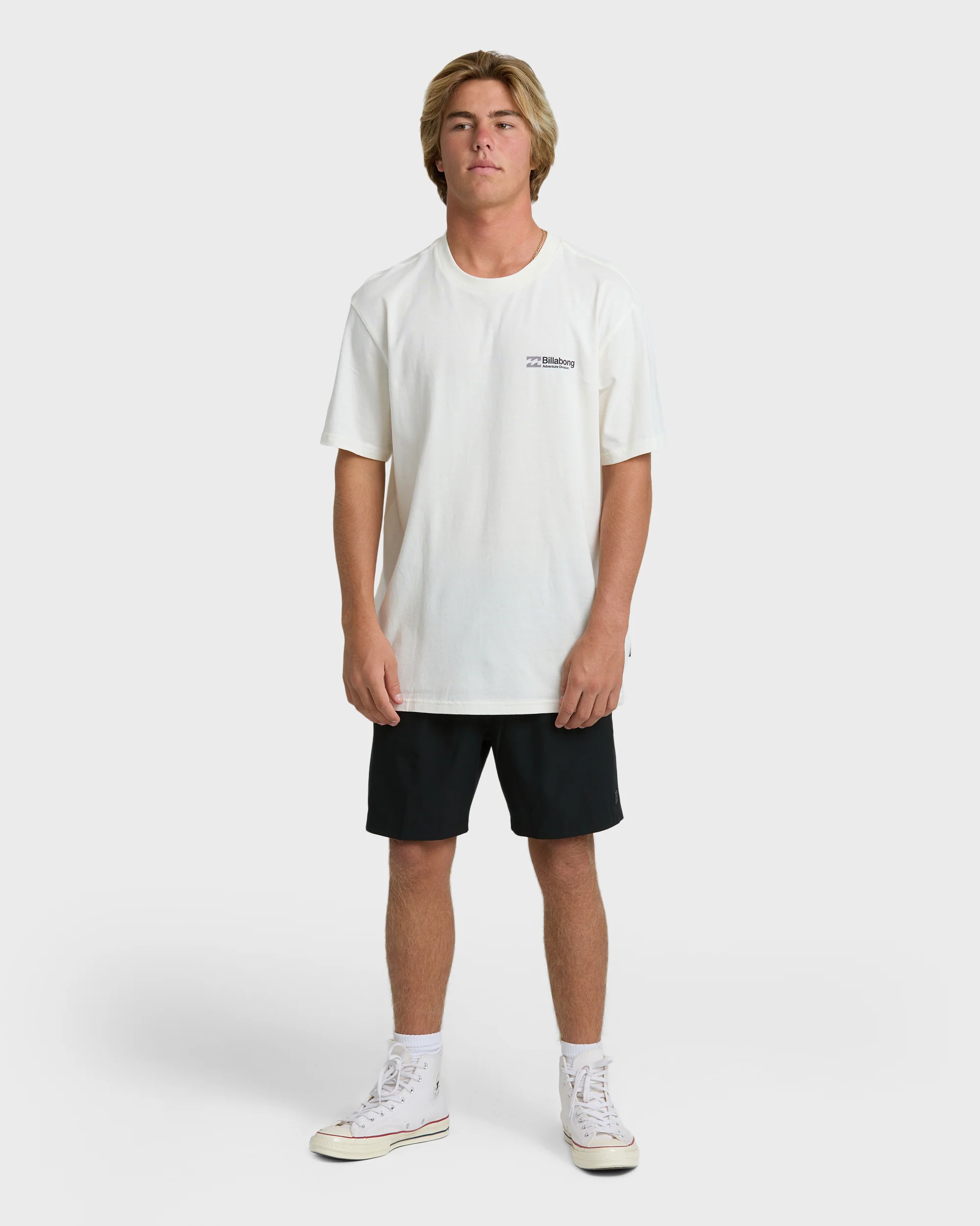 Make Tracks Adiv Premium Short Sleeve T-Shirt - Off White