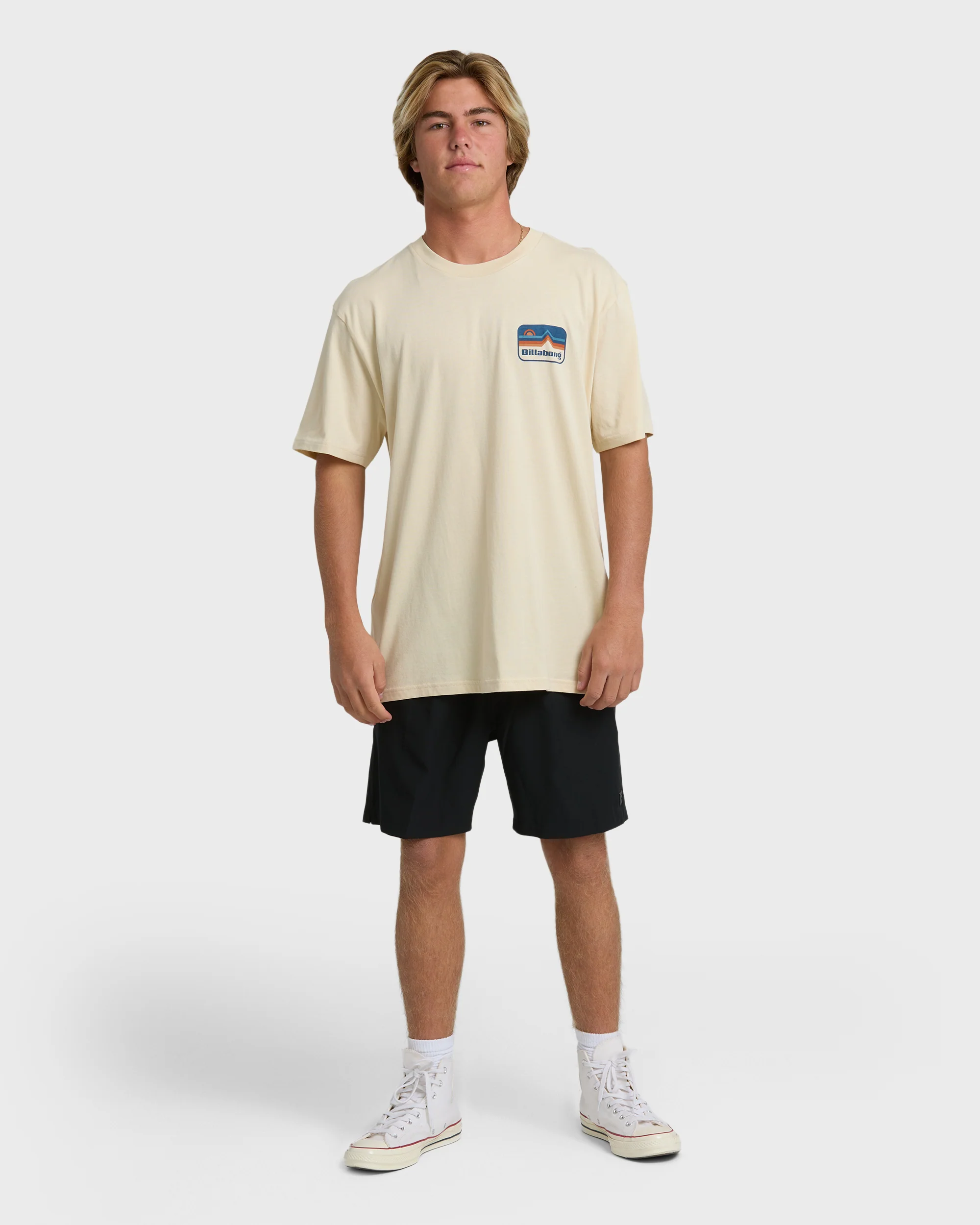 Range Adiv Premium Short Sleeve T-Shirt - Oatmeal