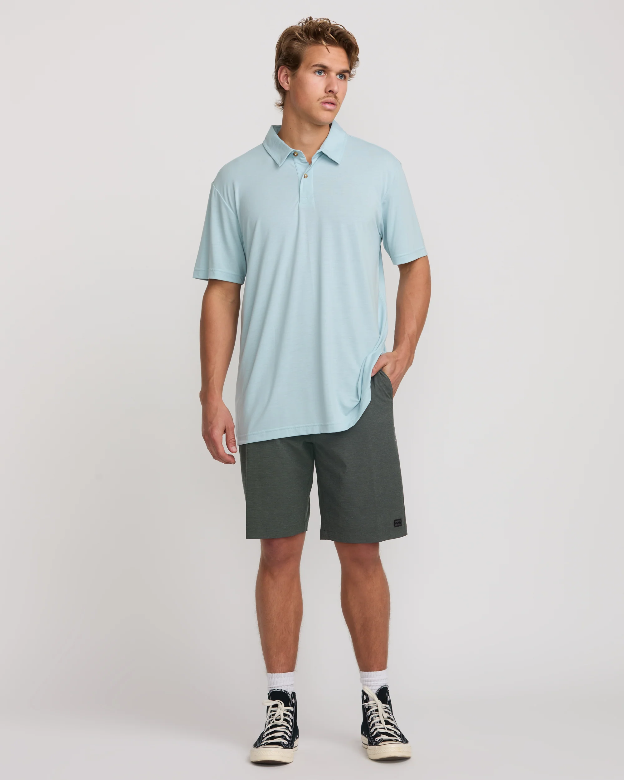 Crossfire Submersible 21" Hybrid Shorts - Asphalt