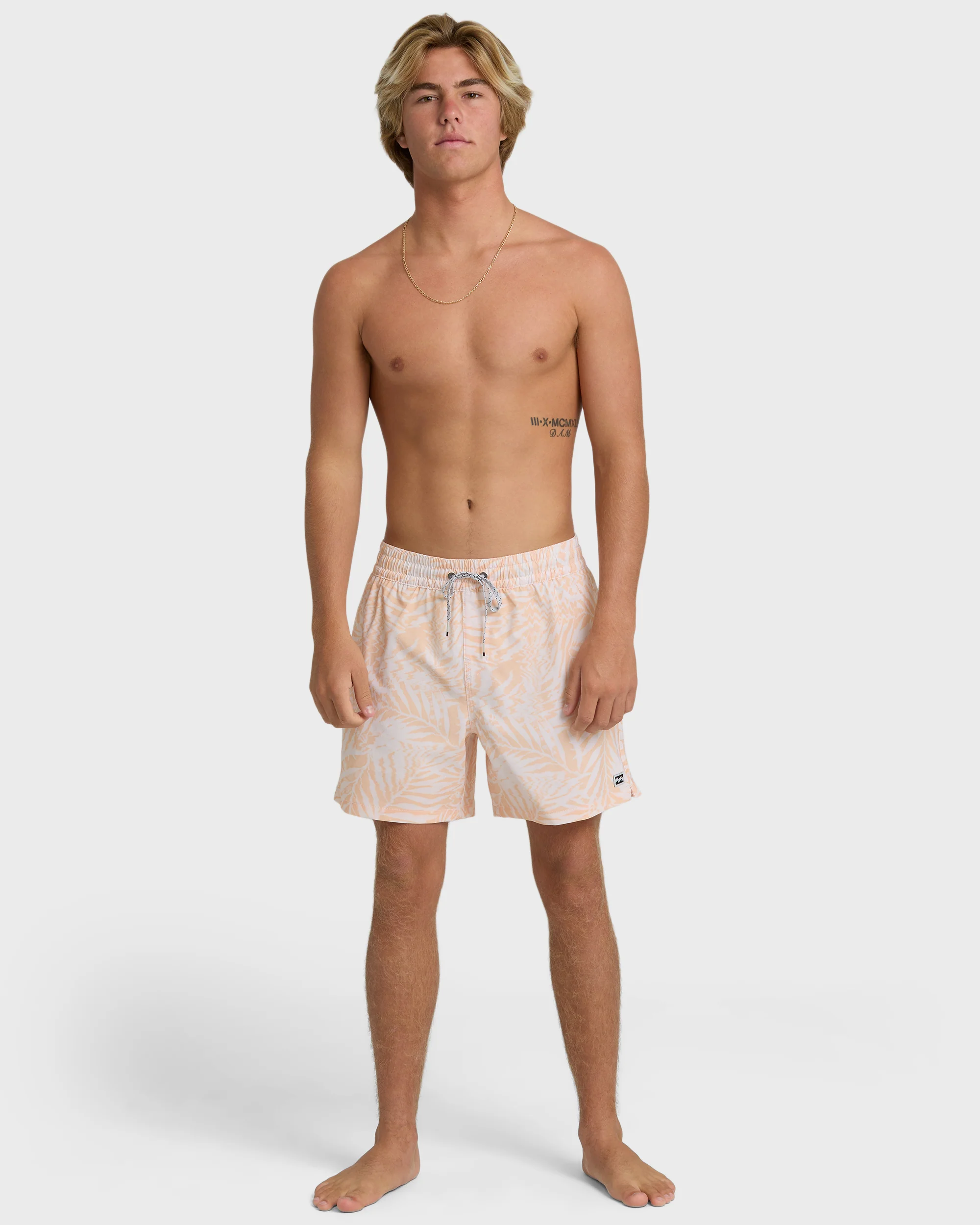 Lineup Layback 16" Trunks - Peach