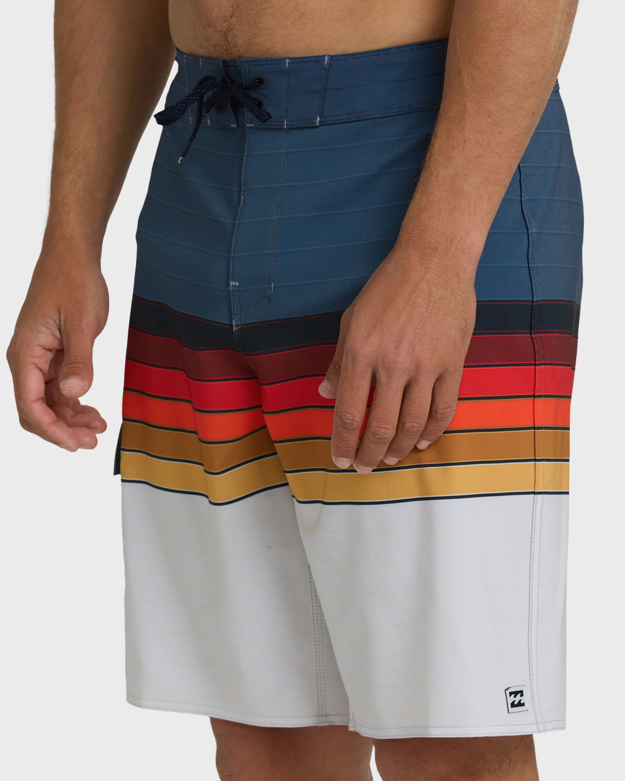 All Day Stripe Pro 20" Boardshorts - Sunset Ocean Multi - Sunset Ocean