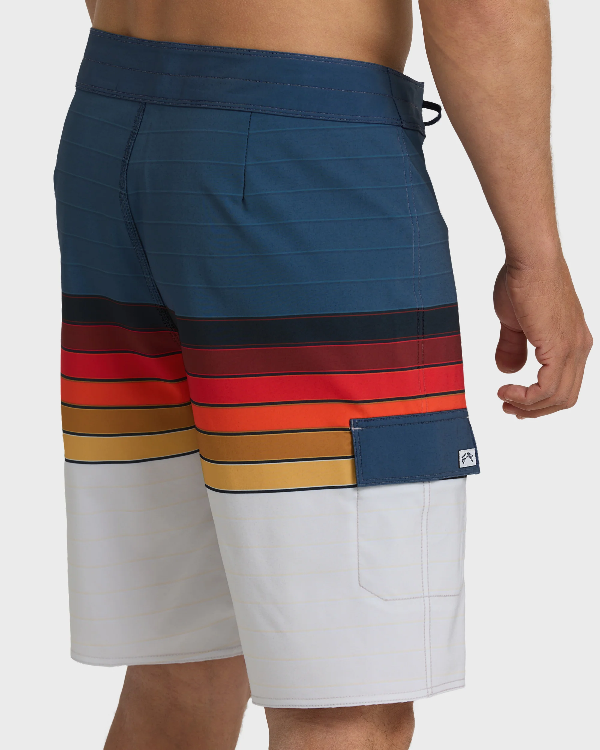 All Day Stripe Pro 20" Boardshorts - Sunset Ocean Multi - Sunset Ocean