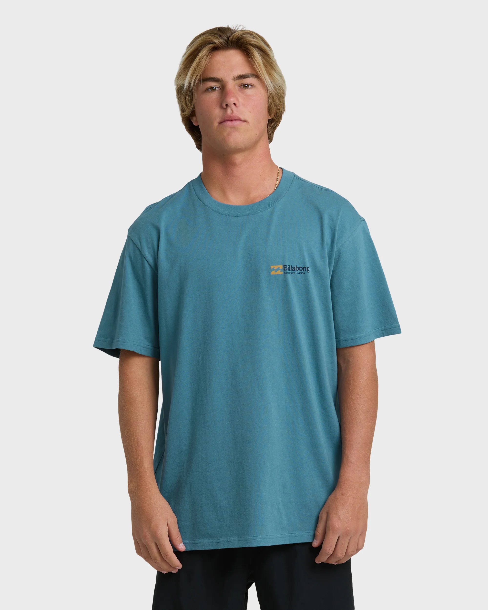 Make Tracks Adiv Premium Short Sleeve T-Shirt - Vintage Blue
