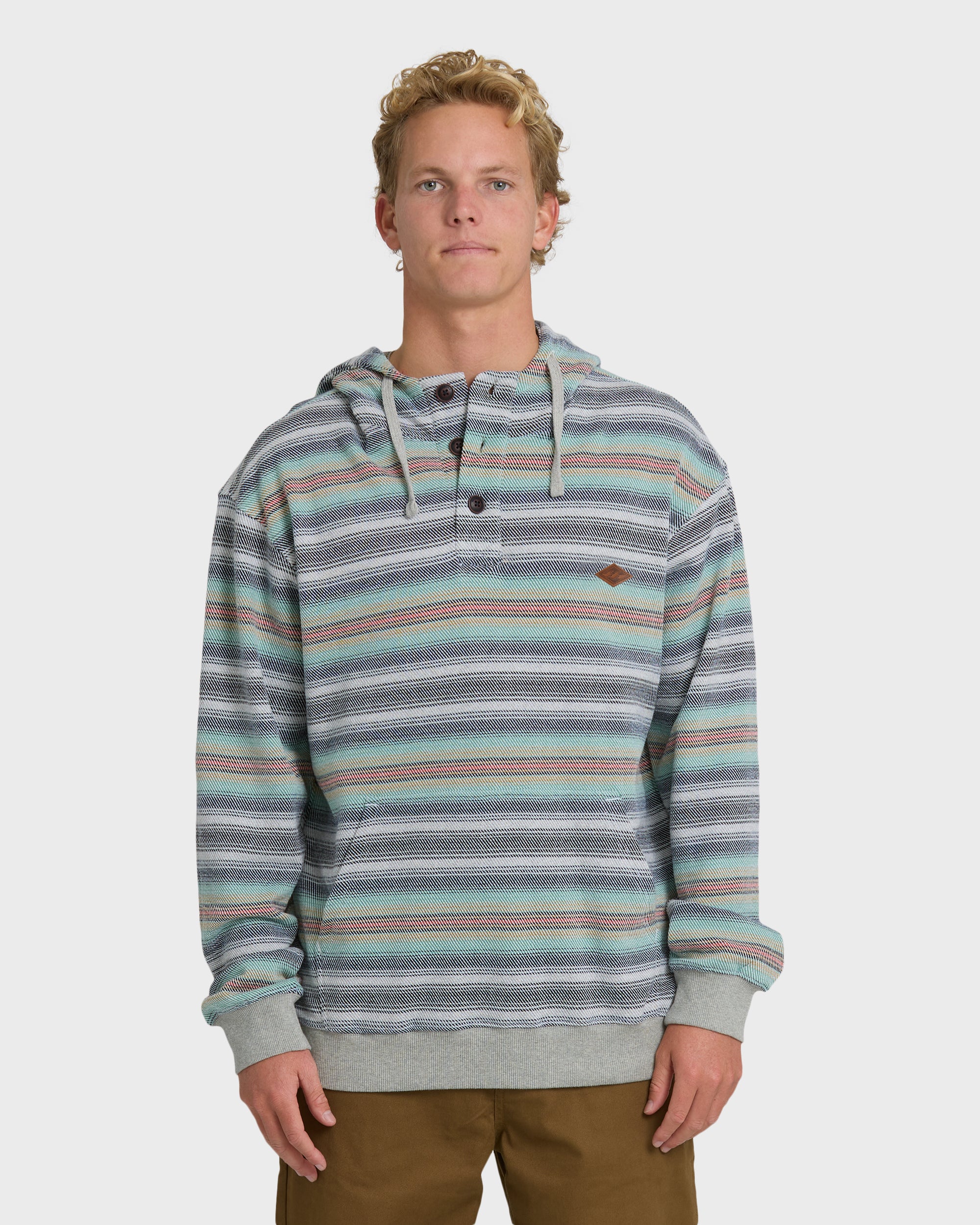 7150-rancho-pullover-yd-pullover-hoodie-heather-gray-1.jpg Rancho Pullover YD Pullover Hoodie - Heather Gray