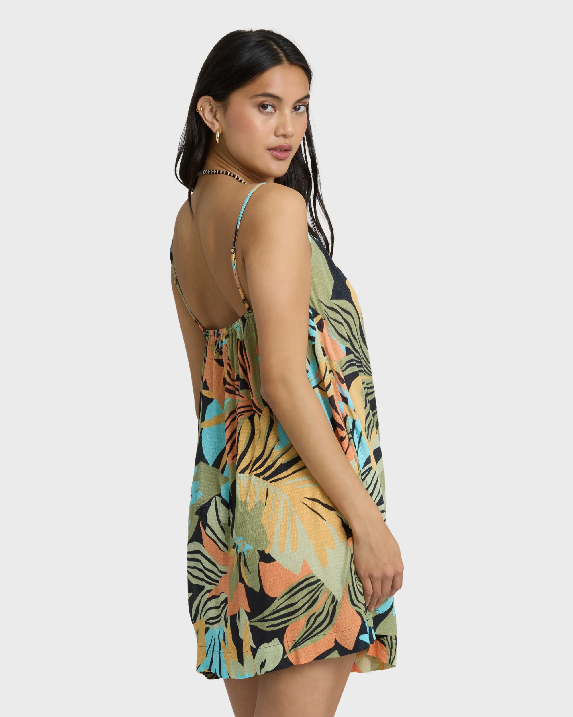 7191-beach-song-printed-mini-dress-black-multi-2.webp Beach Song Printed Mini Dress - Black Multi