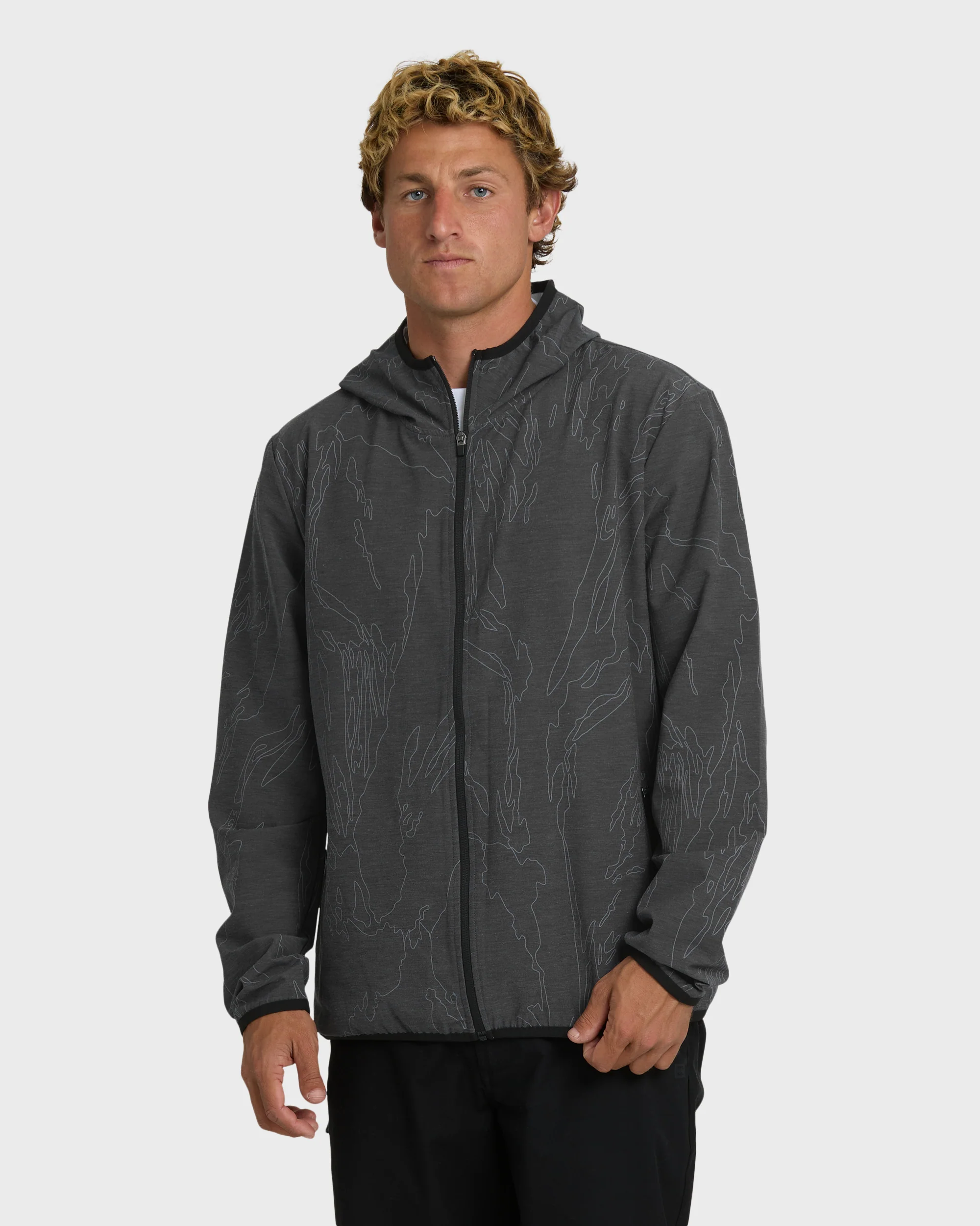 Transit Stretch Shell Jacket - Black Camo