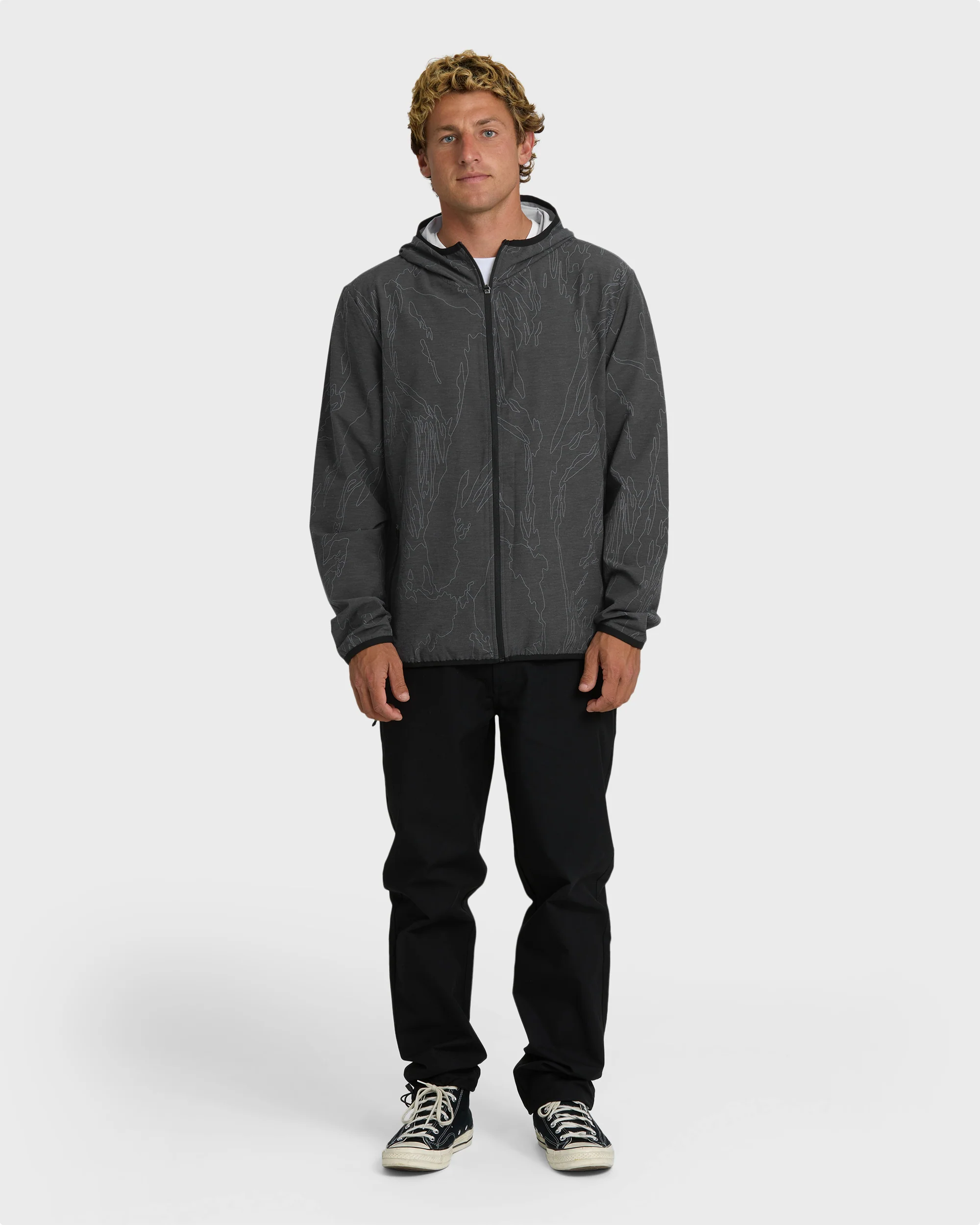 Transit Stretch Shell Jacket - Black Camo