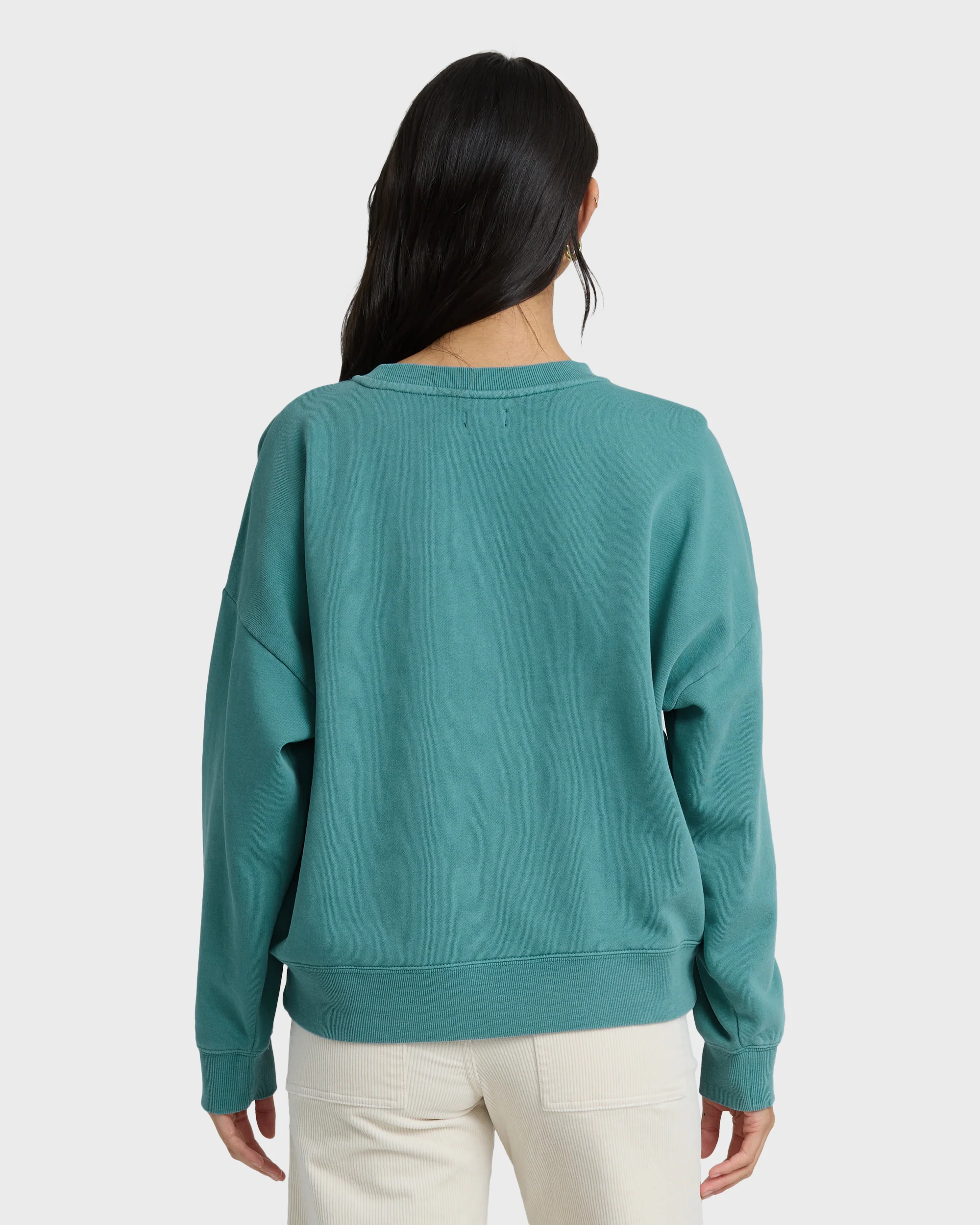 7260-echo-crewneck-sweatshirt-bay-blue-2.webp Echo Crewneck Sweatshirt - Bay Blue