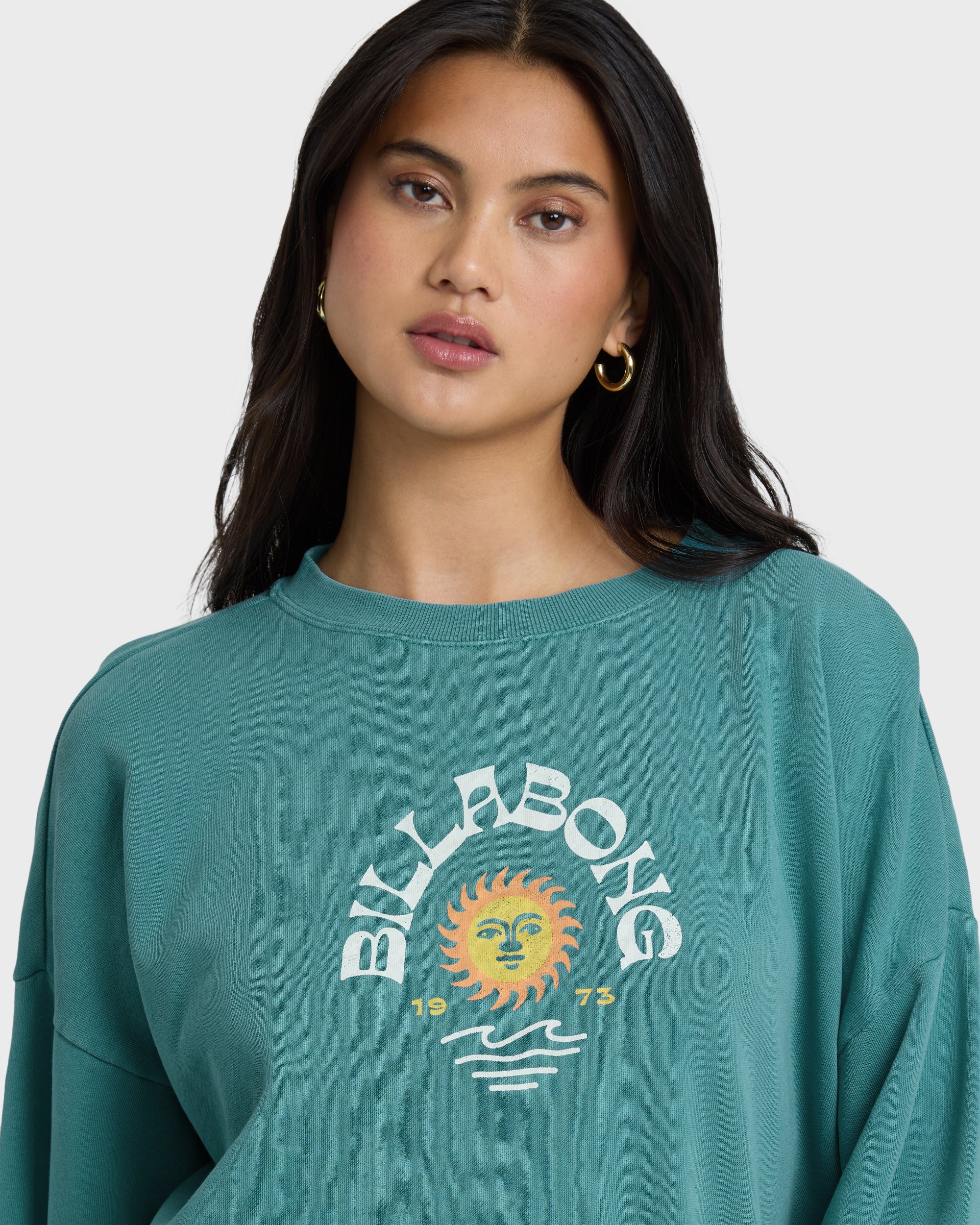 7260-echo-crewneck-sweatshirt-bay-blue-5.jpg Echo Crewneck Sweatshirt - Bay Blue