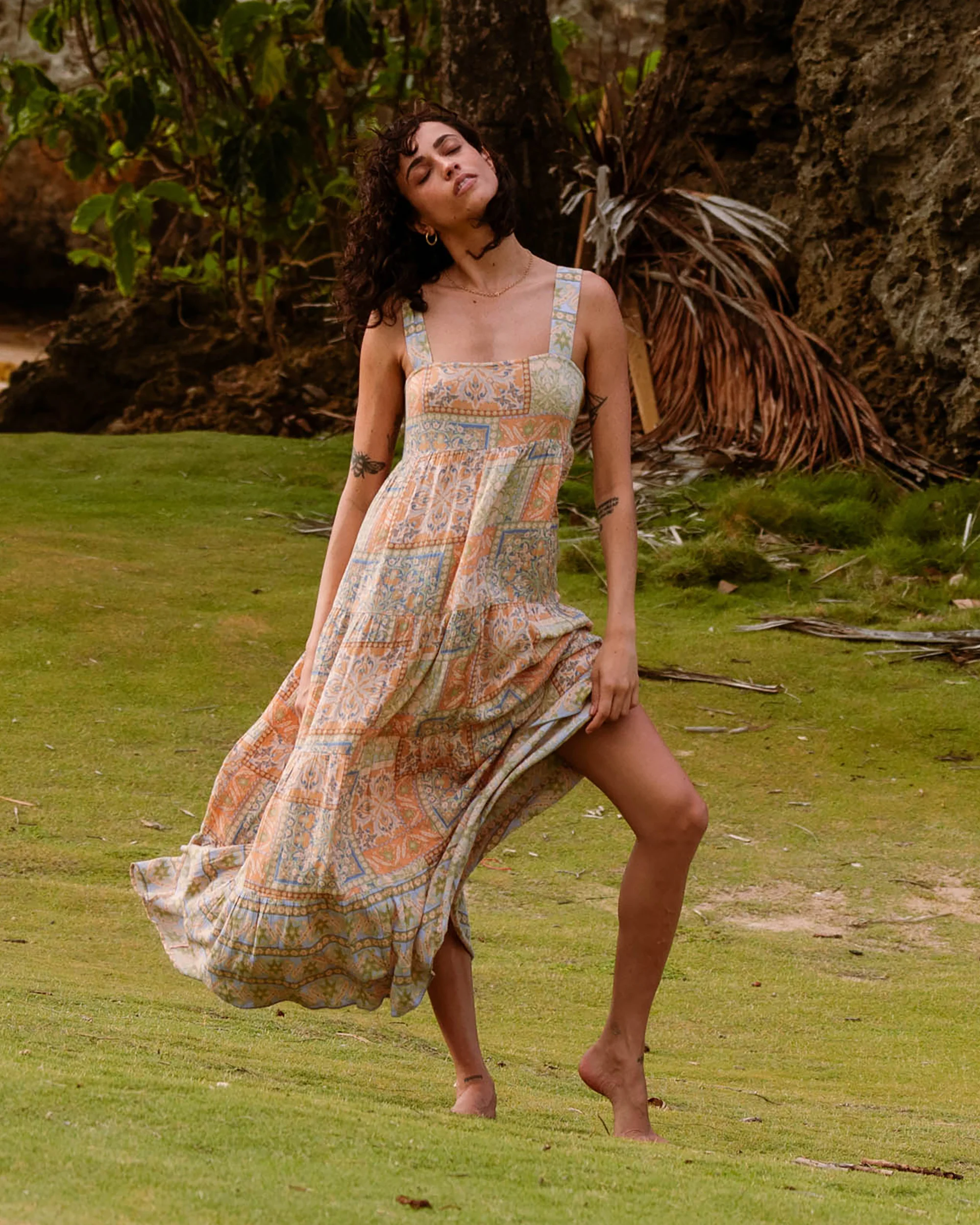 7303-all-good-maxi-dress-twilight-blue-1.webp All Good Maxi Dress - Twilight Blue