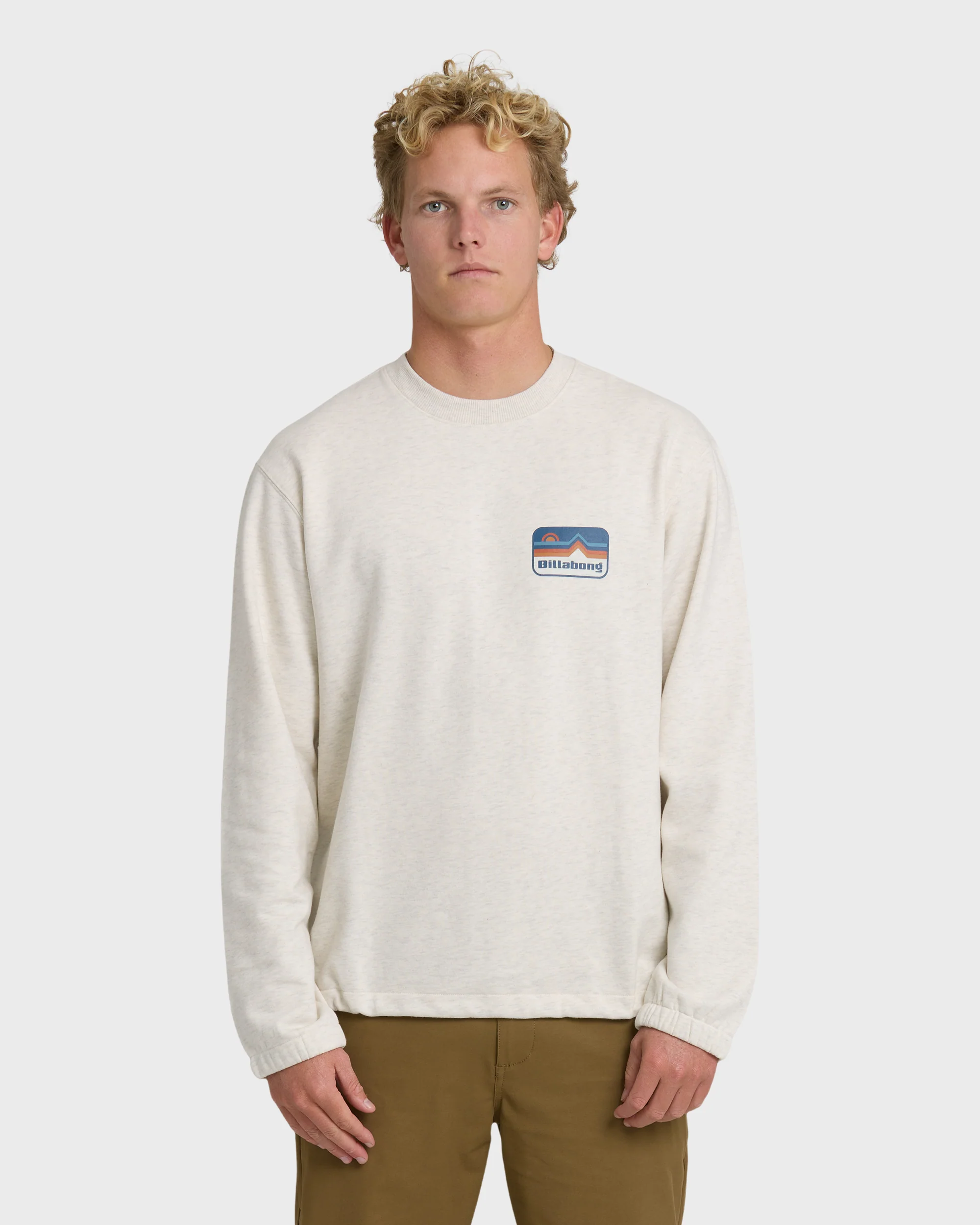 7364-compass-crewneck-sweatshirt-oatmeal-heather-2.webp Compass Crewneck Sweatshirt - Oatmeal Heather.
