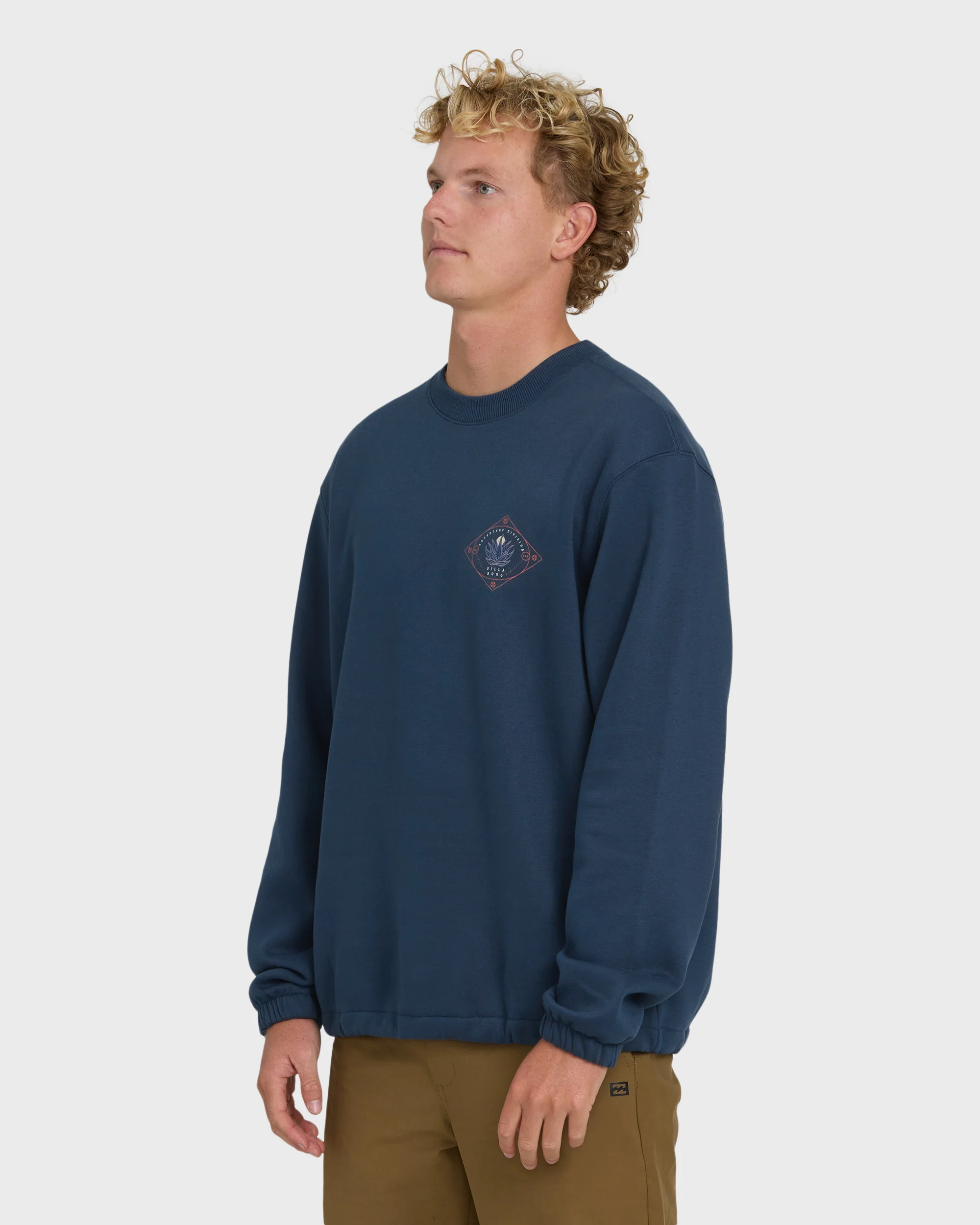 Compass Crewneck Sweatshirt - Dark Blue